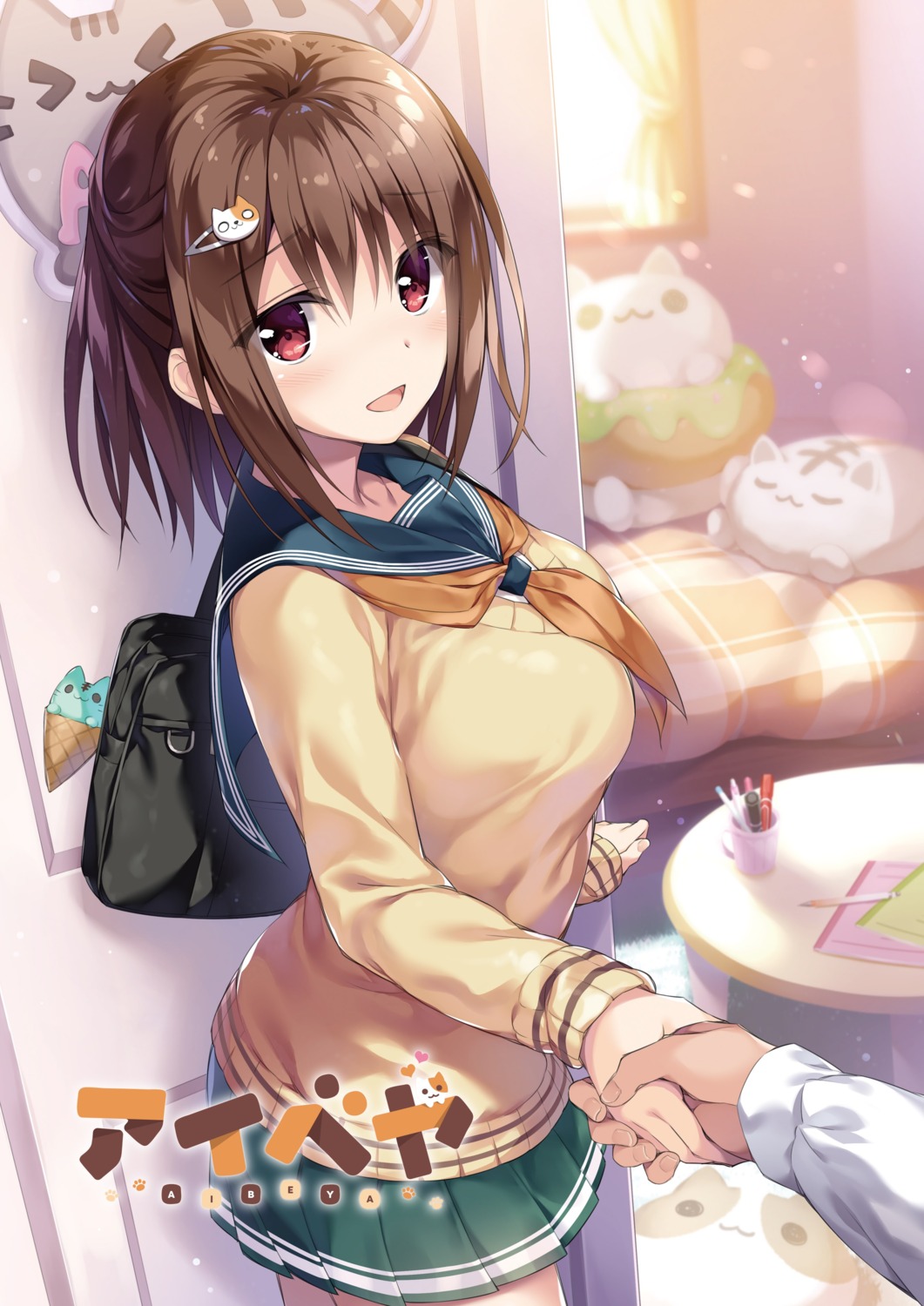 aibeya, azarashi_soft, hayami_aki, oryou, seifuku, sweater
