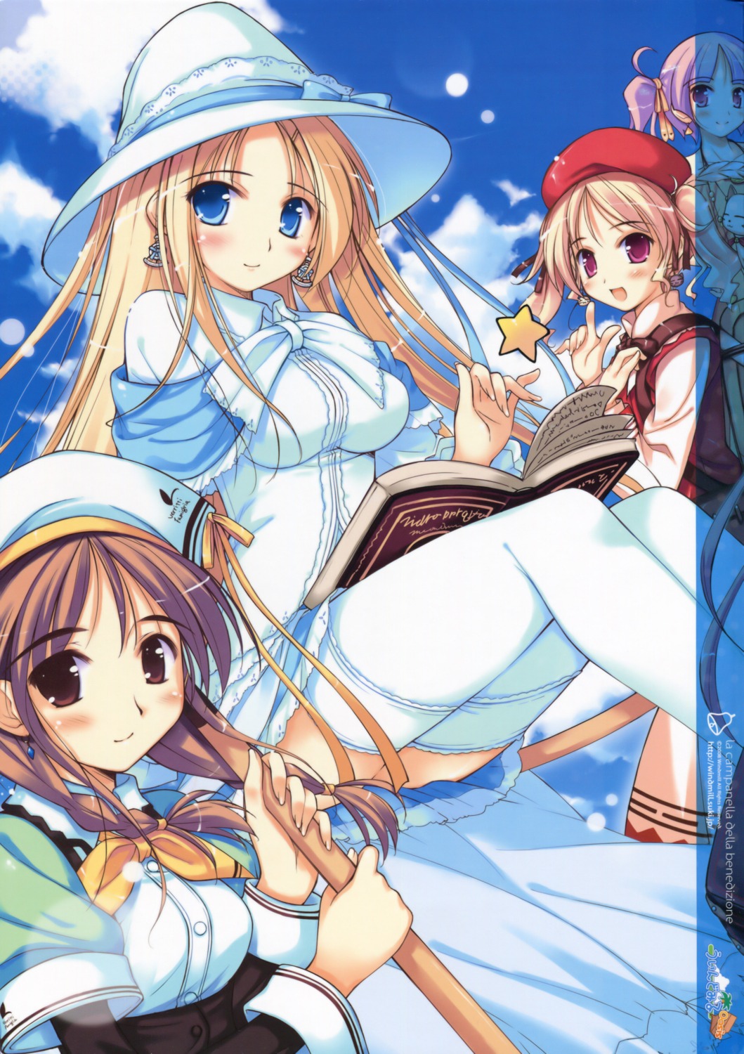 agnes_boulange, carina_verritti, ko~cha, nina_lindberg, salsa_tortilla, shukufuku_no_campanella