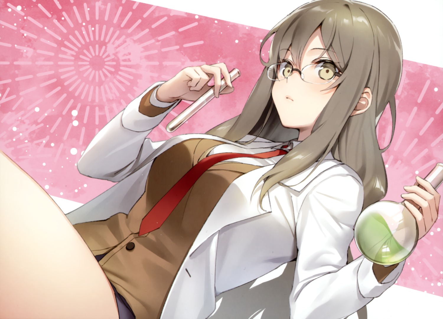 futaba_rio, megane, seifuku, seishun_buta_yarou, sweater, tokki