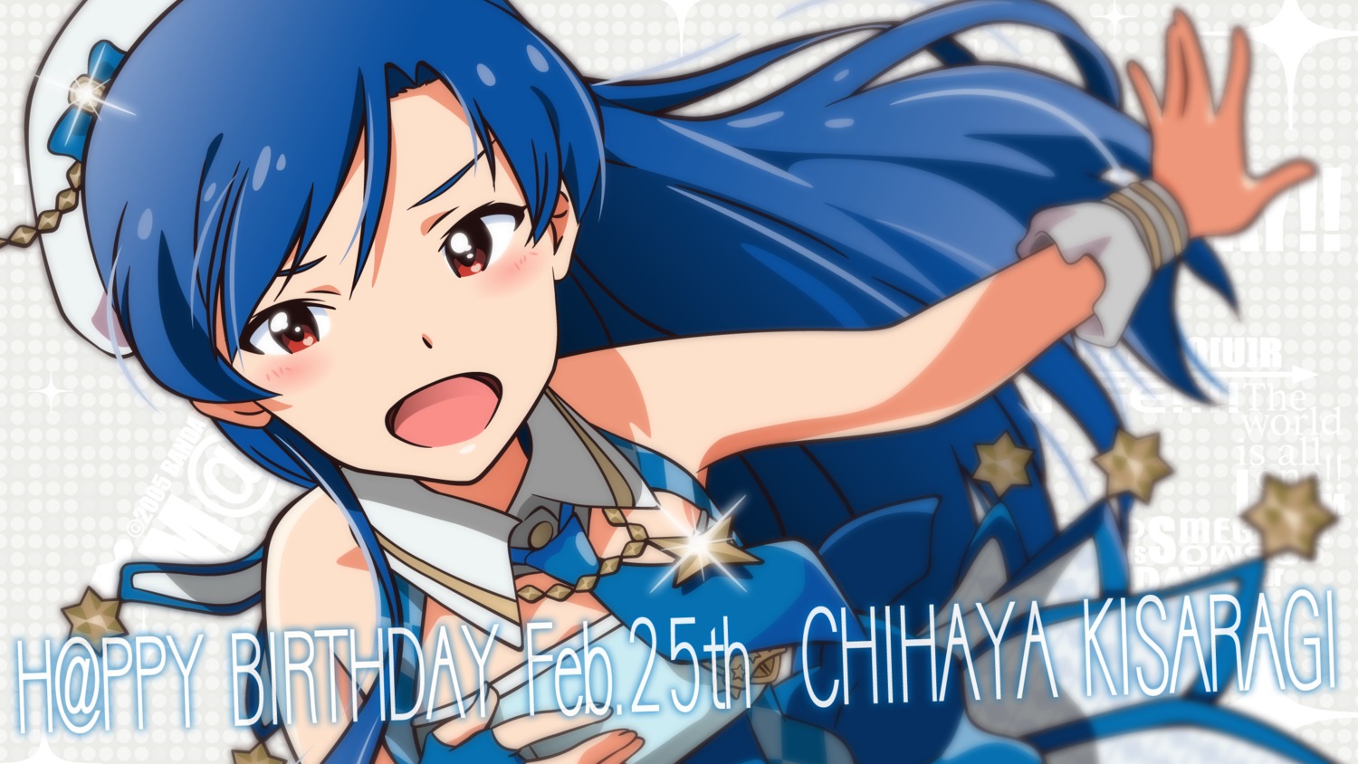 kisaragi_chihaya, ni.p, the_idolm@ster, wallpaper