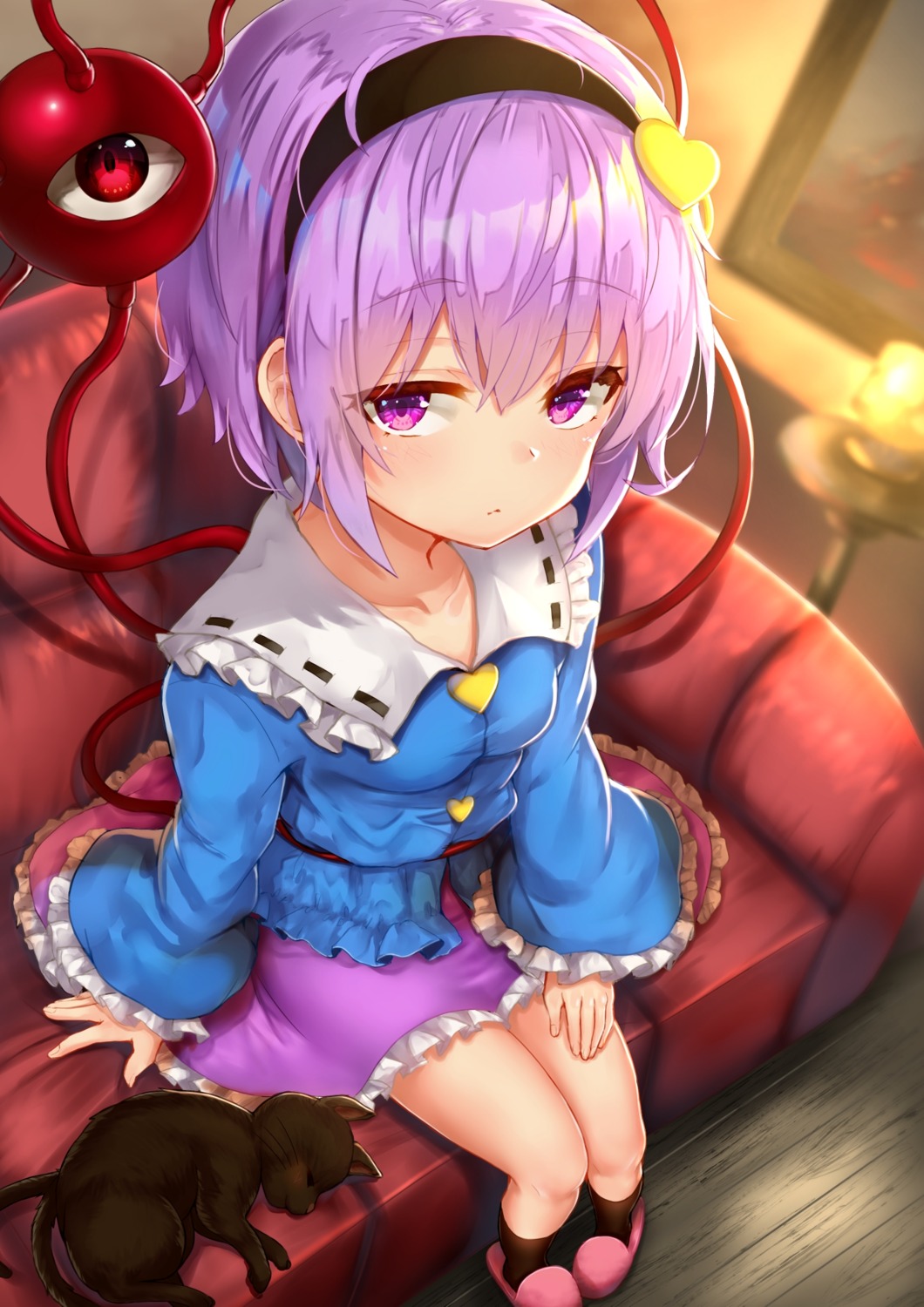 kaenbyou_rin_(cat), komeiji_satori, neko, touhou, wowoguni