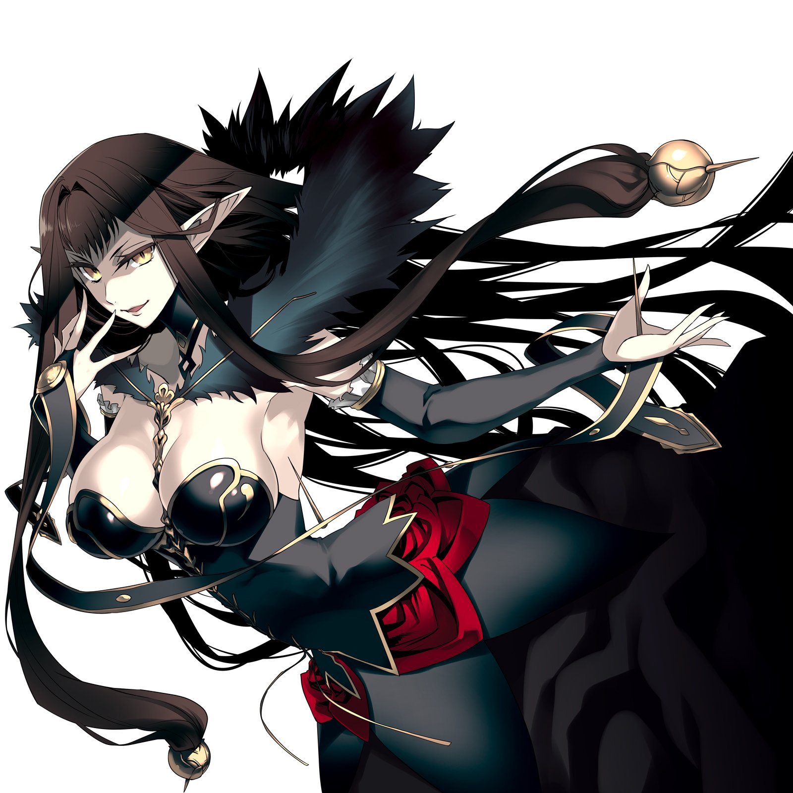 fate/apocrypha, fate/stay_night, ishida_akira, pointy_ears, semiramis_(fate)