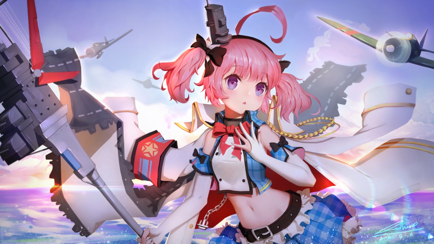 azur_lane, saratoga_(azur_lane), weapon, xiaoxiao_nanjue_buyaokeng