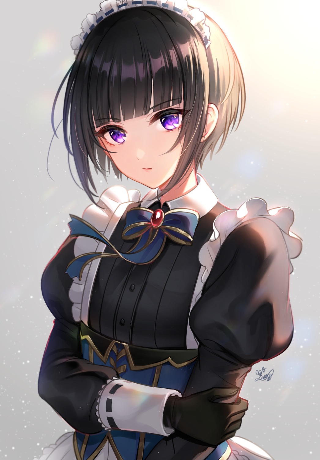 maid, mairo, shirayuki_chiyo, the_idolm@ster, the_idolm@ster_cinderella_girls
