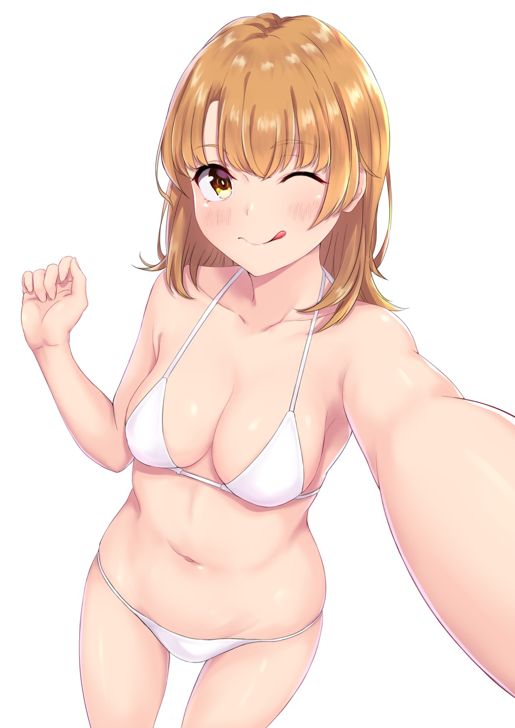 bikini, cleavage, isshiki_iroha, meri-san, swimsuits, yahari_ore_no_seishun_lovecome_wa_machigatteiru.