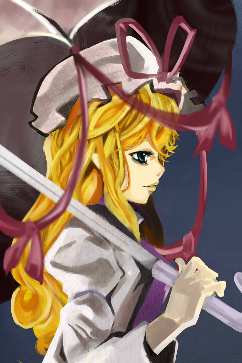 egawa_rui, touhou, yakumo_yukari