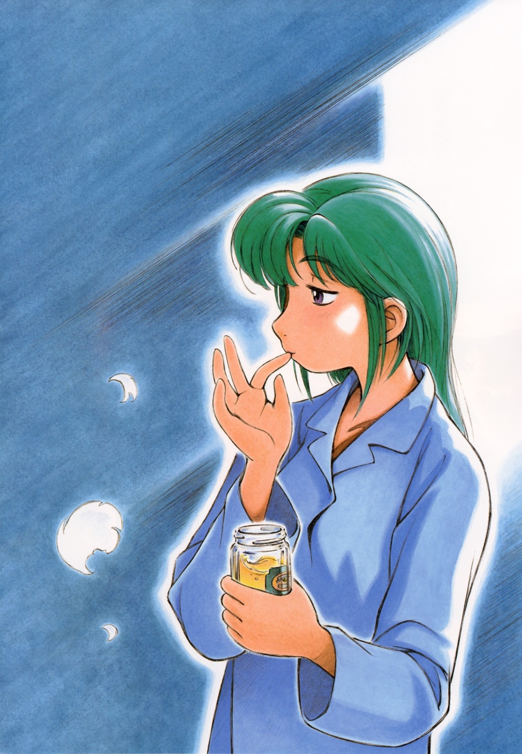 ashinano_hitoshi, hatsuseno_alpha, pajama, yokohama_kaidashi_kikou