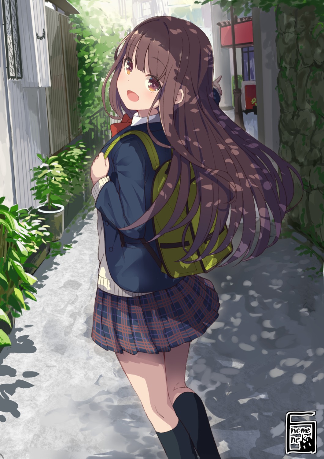 nemeneko_6, seifuku, sweater