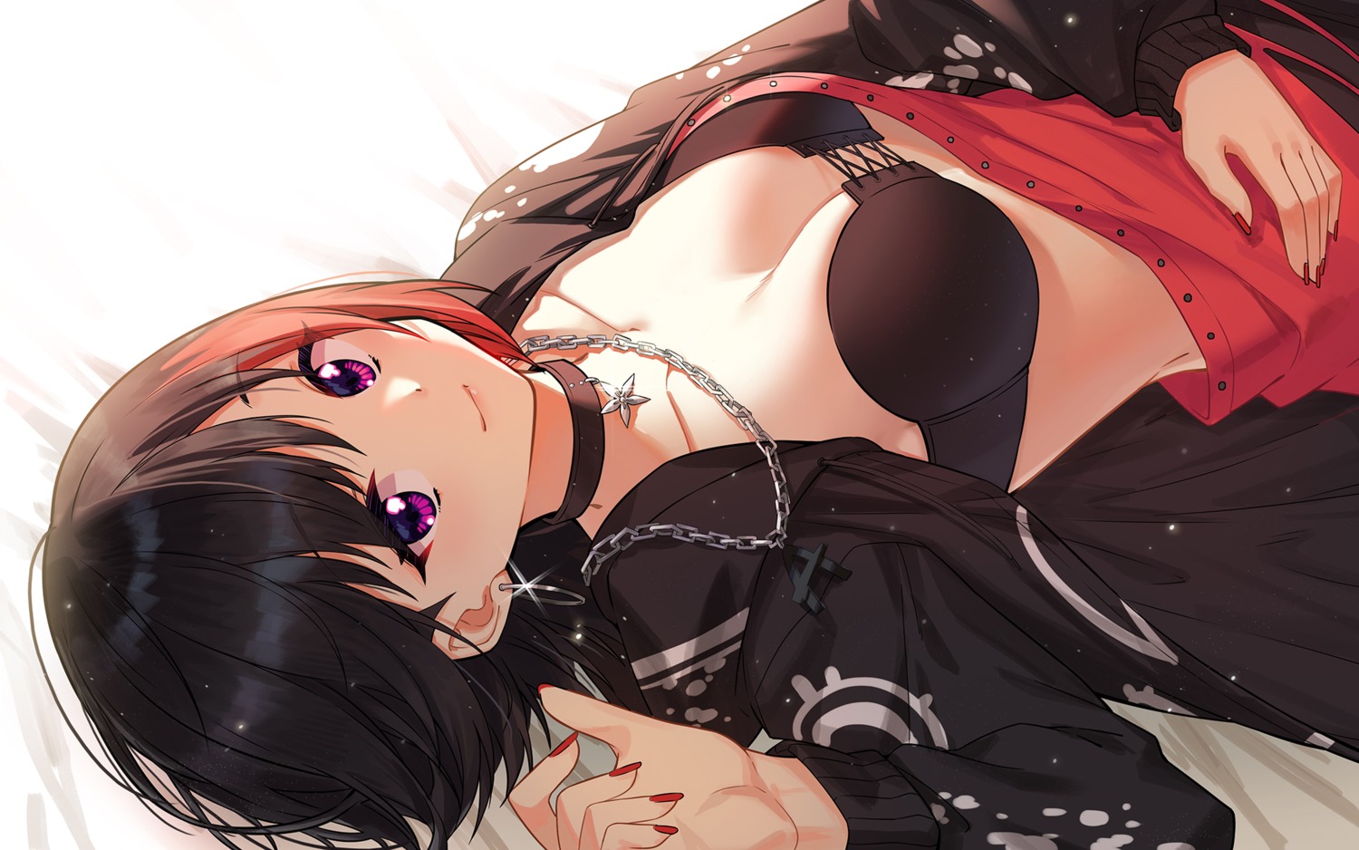 bang_dream!, bra, cleavage, mitake_ran, zhanzheng_zi