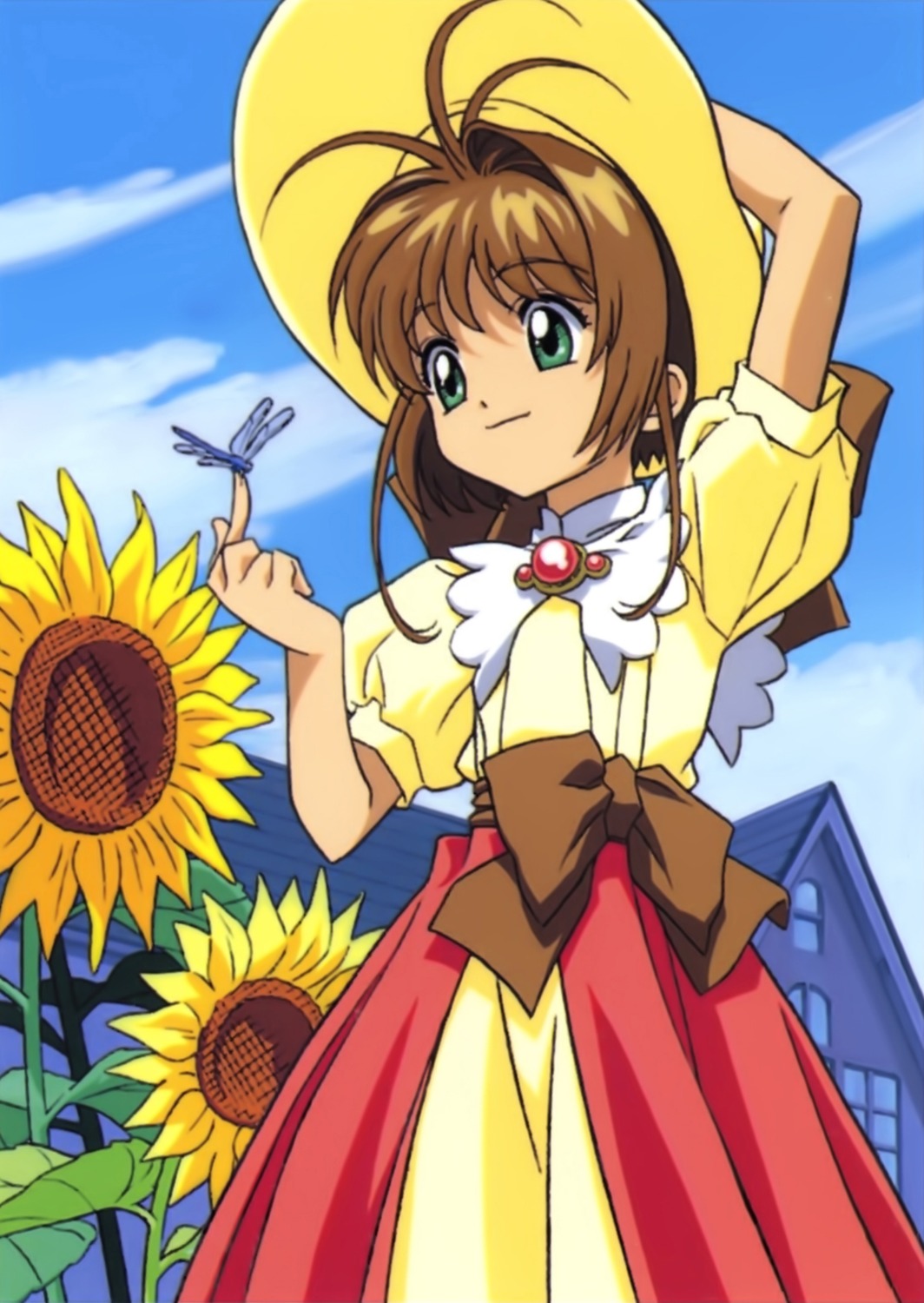 card_captor_sakura, dress, kinomoto_sakura, madhouse, suzuki_norimitsu
