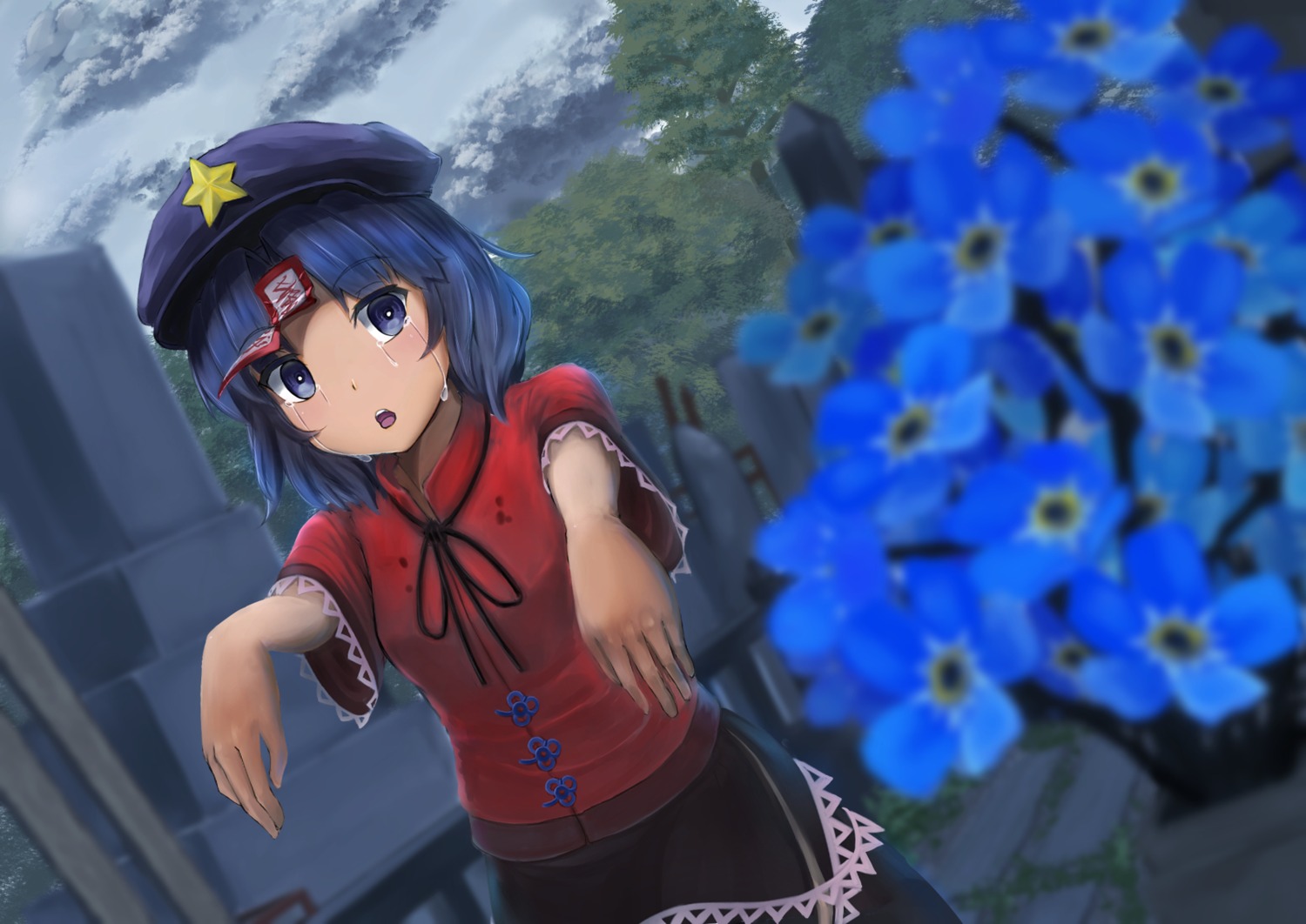 luke_(kyeftss), miyako_yoshika, touhou
