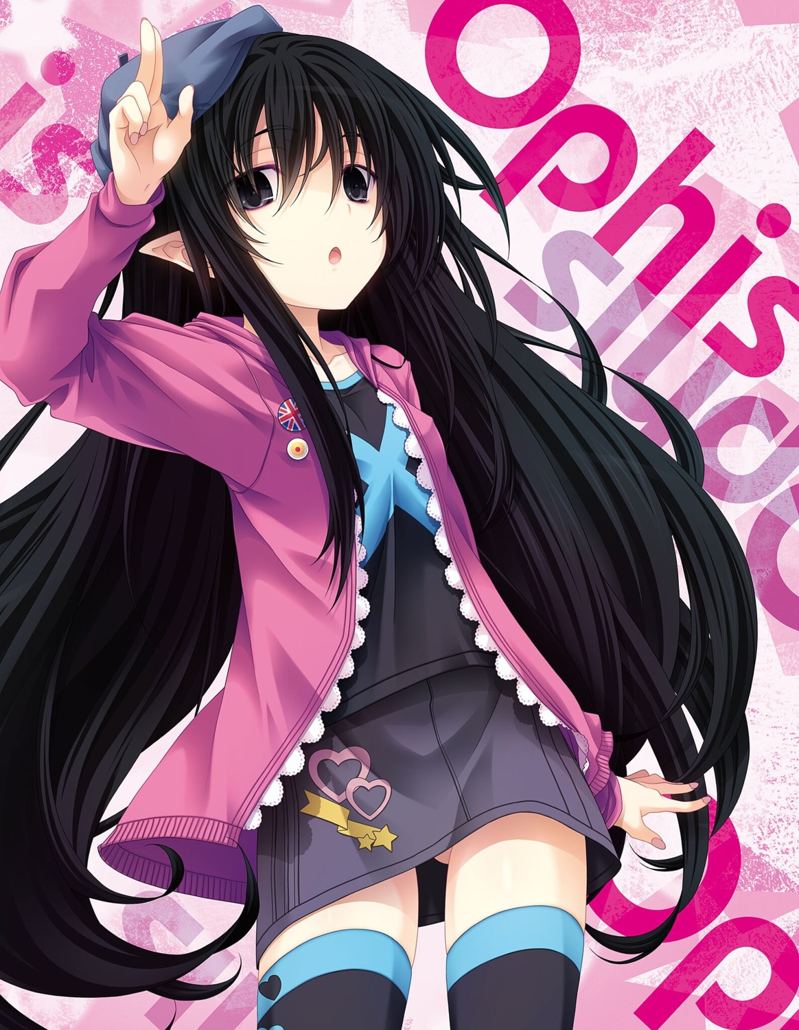 high_school_dxd_dx, highschool_dxd, miyama-zero, pointy_ears, thighhighs
