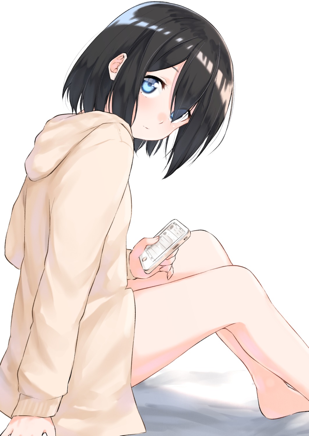 suzunari_shizuku, sweater, yuki_arare