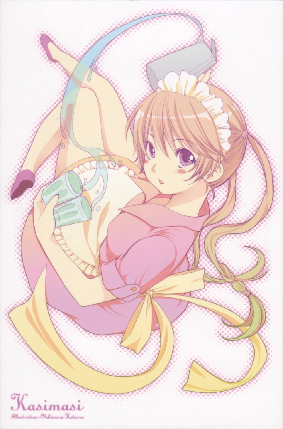 kashimashi, katsura_yukimaru, kurusu_tomari, waitress