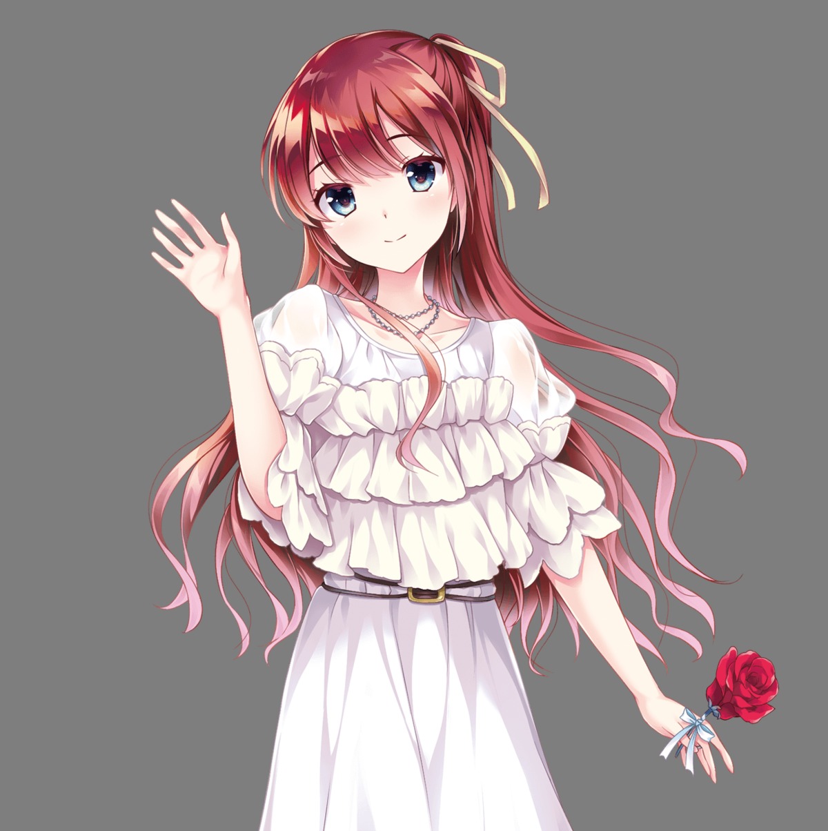 dress, ensemble_(company), gin, koi_wa_sotto_saku_hana_no_you_ni, koi_wa_sotto_saku_hana_no_you_ni_~futari_wa_eien_ni_yorisotte_iku~, kotoishi_iori, transparent_png