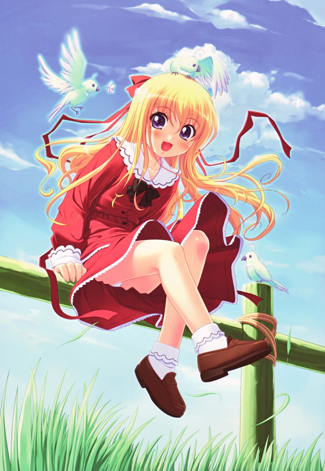 dress, fifth, manna, nonohara_miki, pantsu, rune