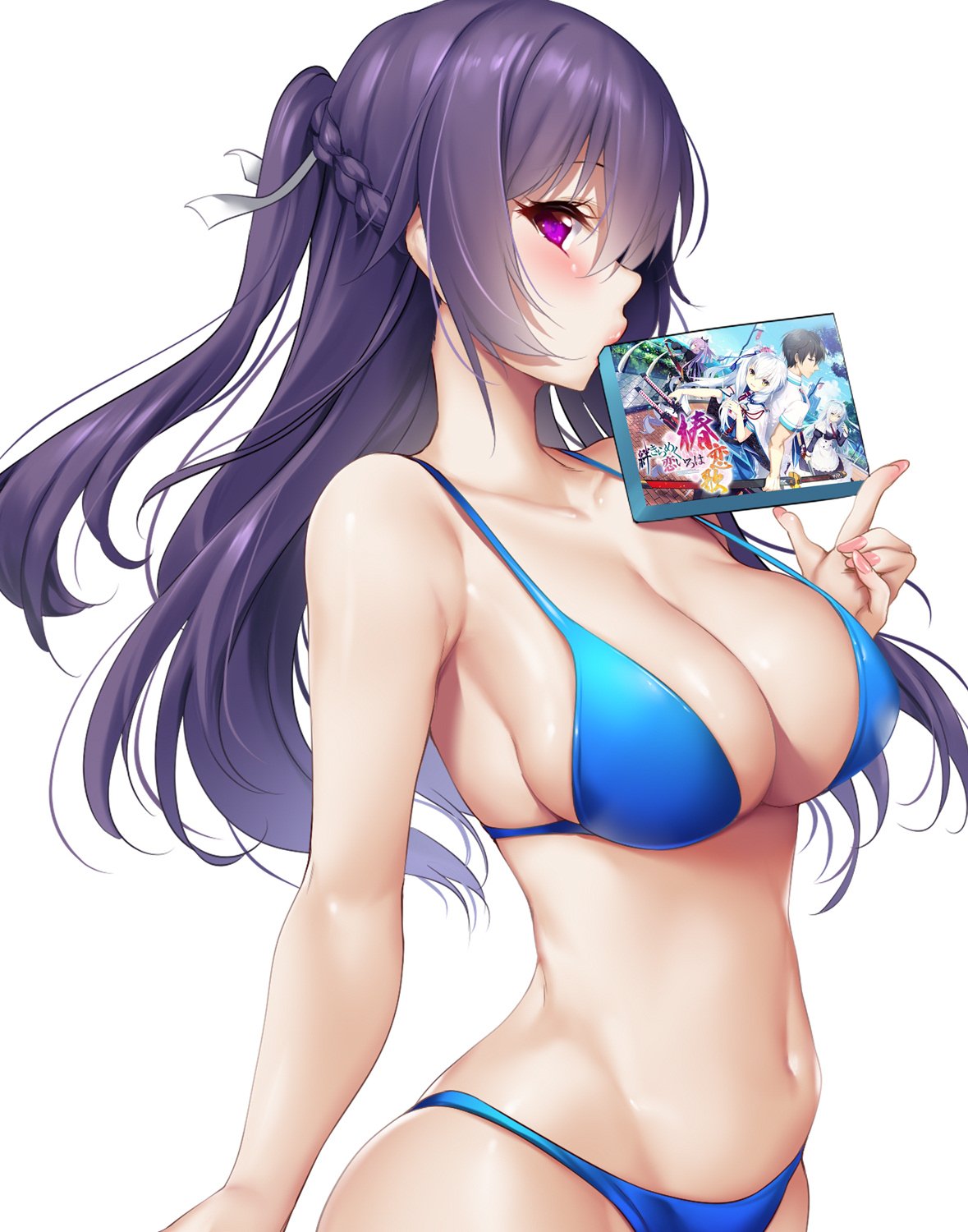 bikini, crystalia, kamiizumi_saya, katana_(series), kizuna_kirameku_koi_iroha, kizuna_kirameku_koi_iroha_tsubaki_renka, niro, swimsuits