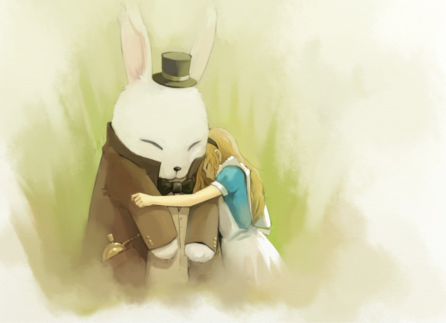 alice, alice_in_wonderland, g_tong, white_rabbit