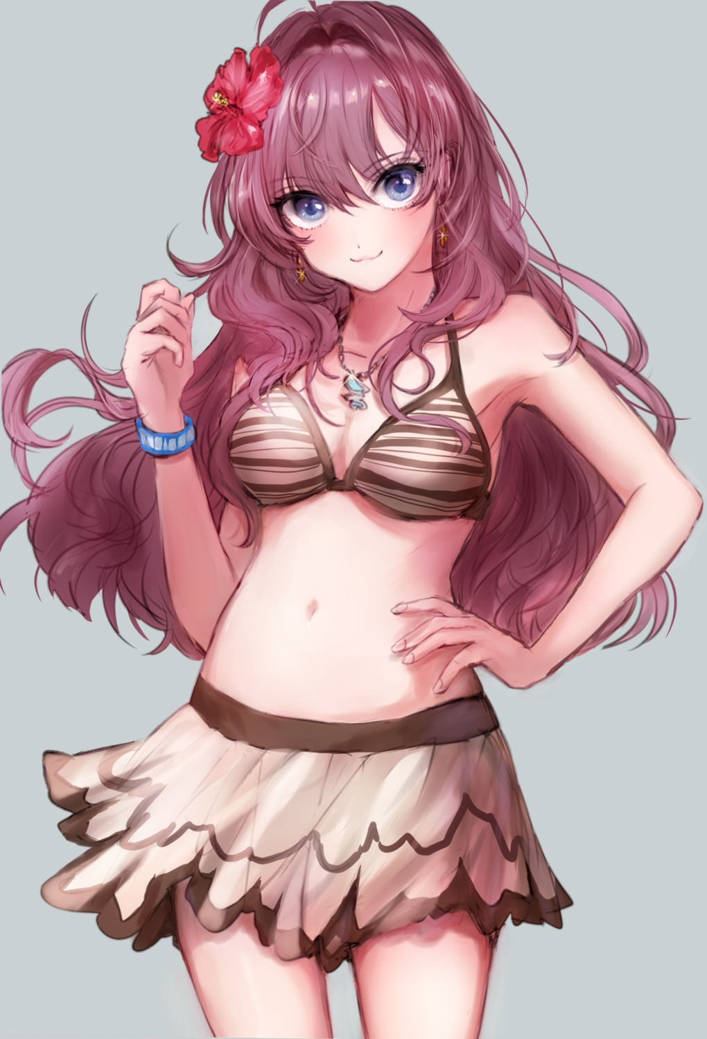 bikini, cleavage, ichinose_shiki, kuromitsu_maria, swimsuits, the_idolm@ster, the_idolm@ster_cinderella_girls
