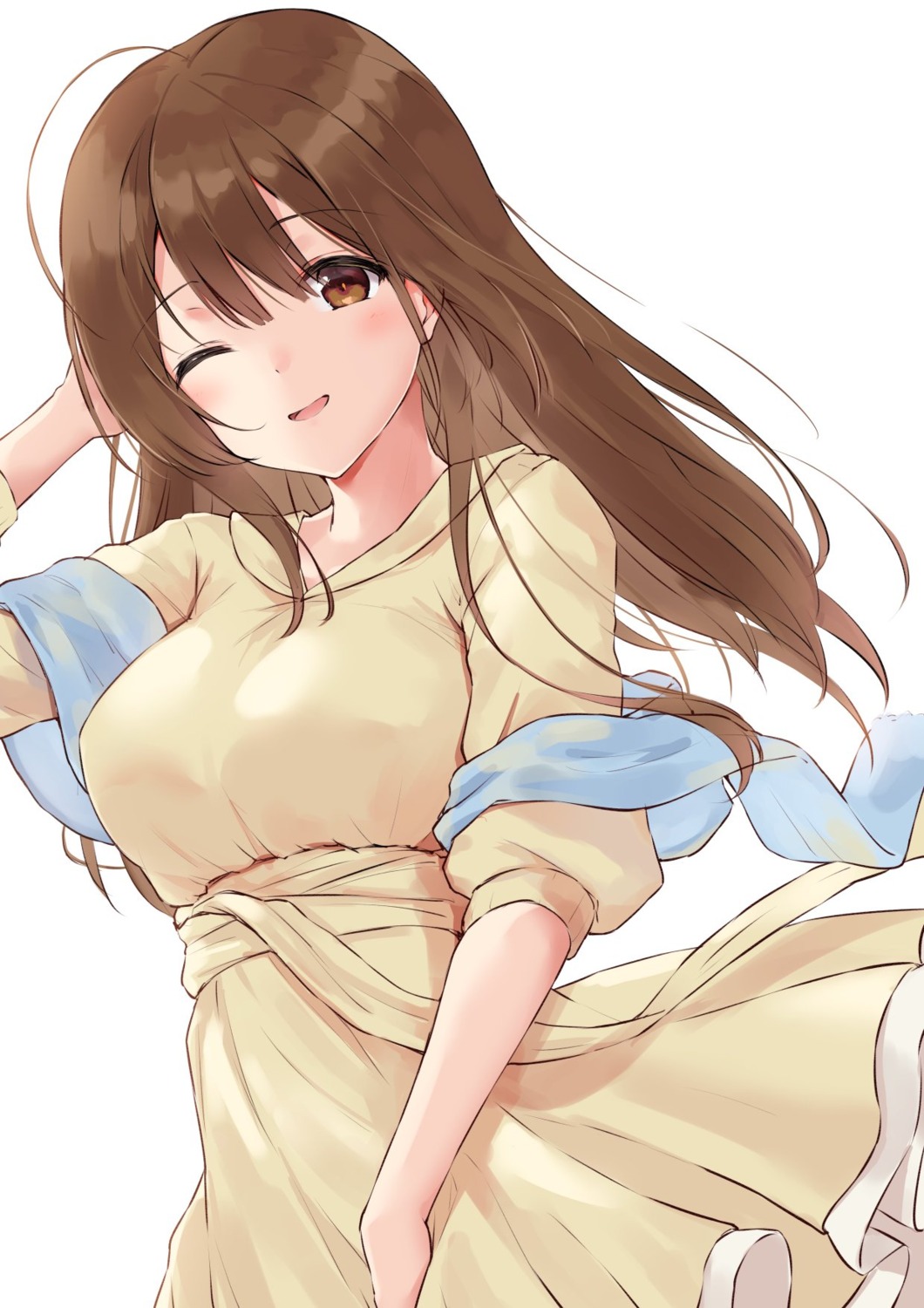 dress, kuwayama_chiyuki, minikon, the_idolm@ster, the_idolm@ster_shiny_colors