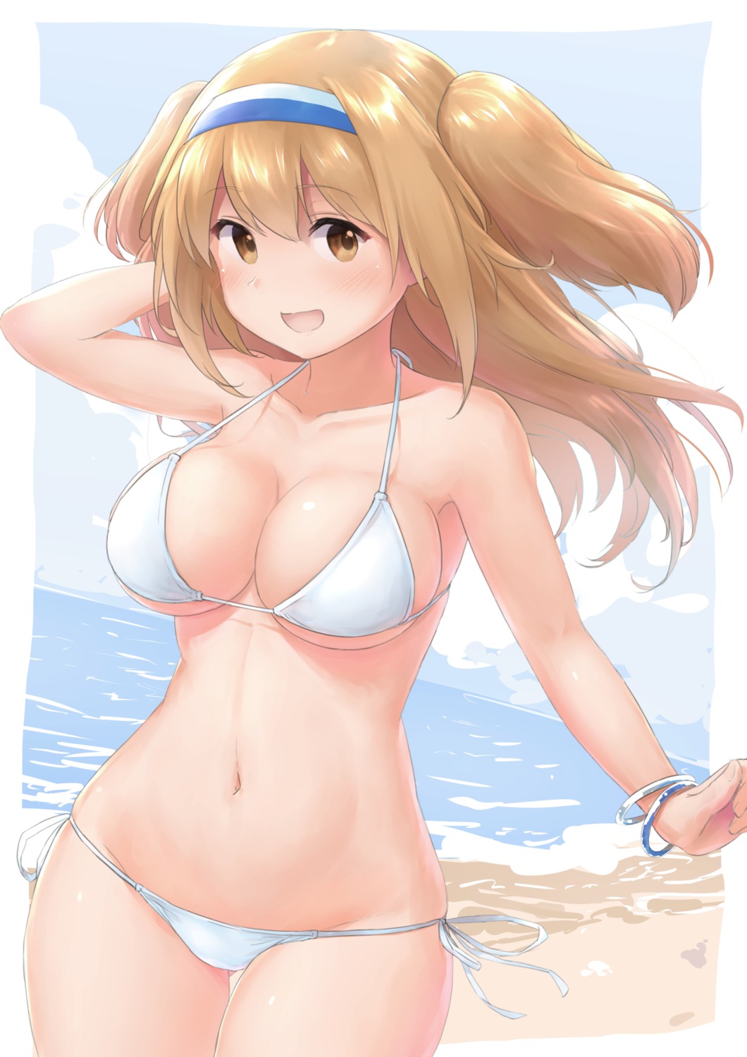 bikini, i-26_(kancolle), kantai_collection, swimsuits, underboob, wamu_(chartreuse)