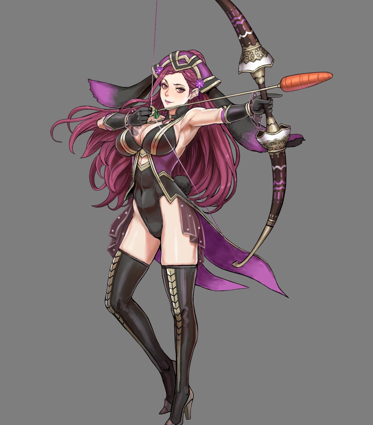 animal_ears, bunny_ears, bunny_girl, fire_emblem, fire_emblem_heroes, heels, kusakihara_toshiyuki_(intelligent_systems), loki_(fire_emblem)