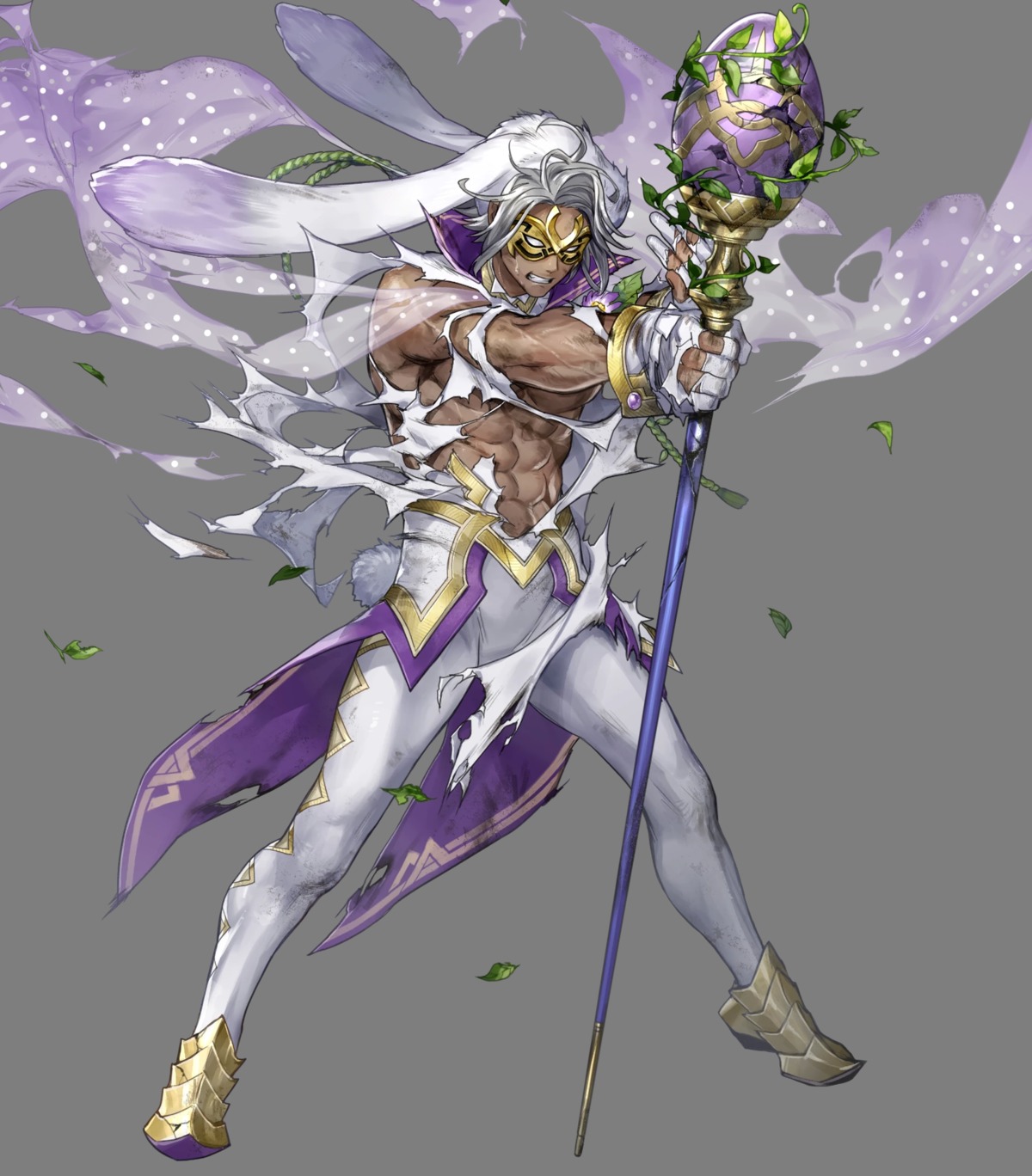 animal_ears, bruno, fire_emblem, fire_emblem_heroes, nintendo, penekor, torn_clothes, transparent_png