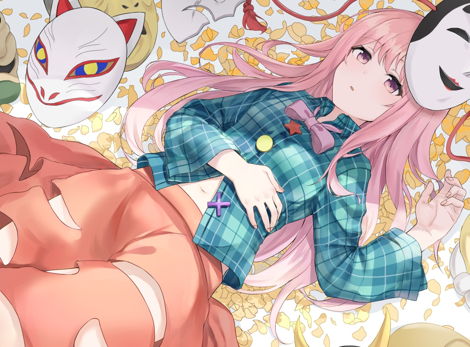 hata_no_kokoro, rice_(okome_no_naru_ki), touhou