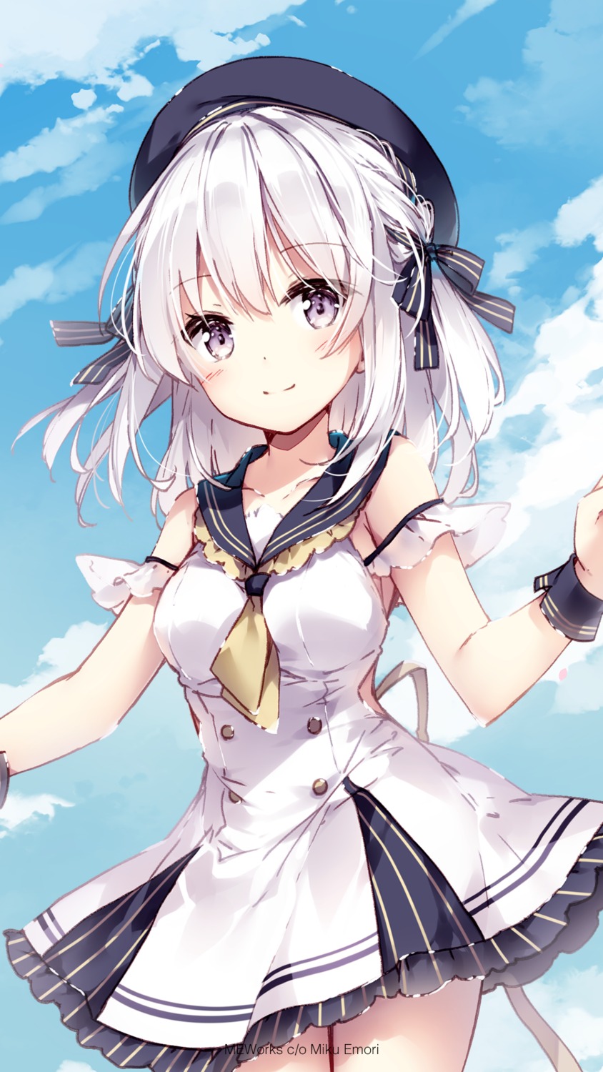 emori_miku_project, ezuki_luna, mochizuki_shiina, seifuku
