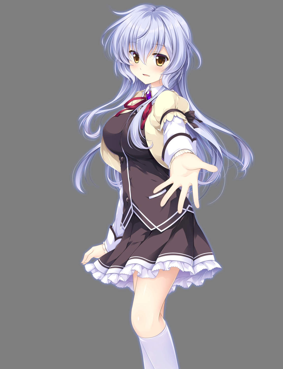 ensemble_(company), noumi_iroha, odawara_hakone, otome_ga_musubu_tsukiyo_no_kirameki, otome_ga_musubu_tsukiyo_no_kirameki_fullmoon_days, seifuku, transparent_png