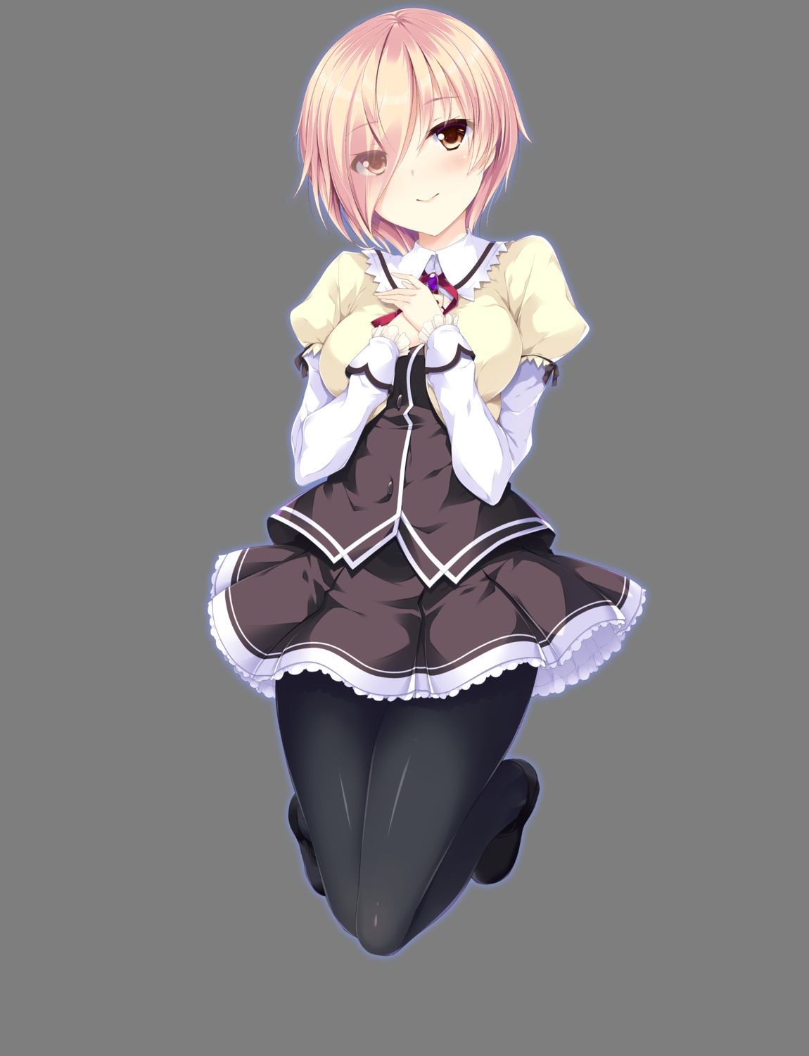ensemble_(company), mutou_kurihito, otome_ga_musubu_tsukiyo_no_kirameki, otome_ga_musubu_tsukiyo_no_kirameki_fullmoon_days, pantyhose, seifuku, skirt_lift, touya_yuuki