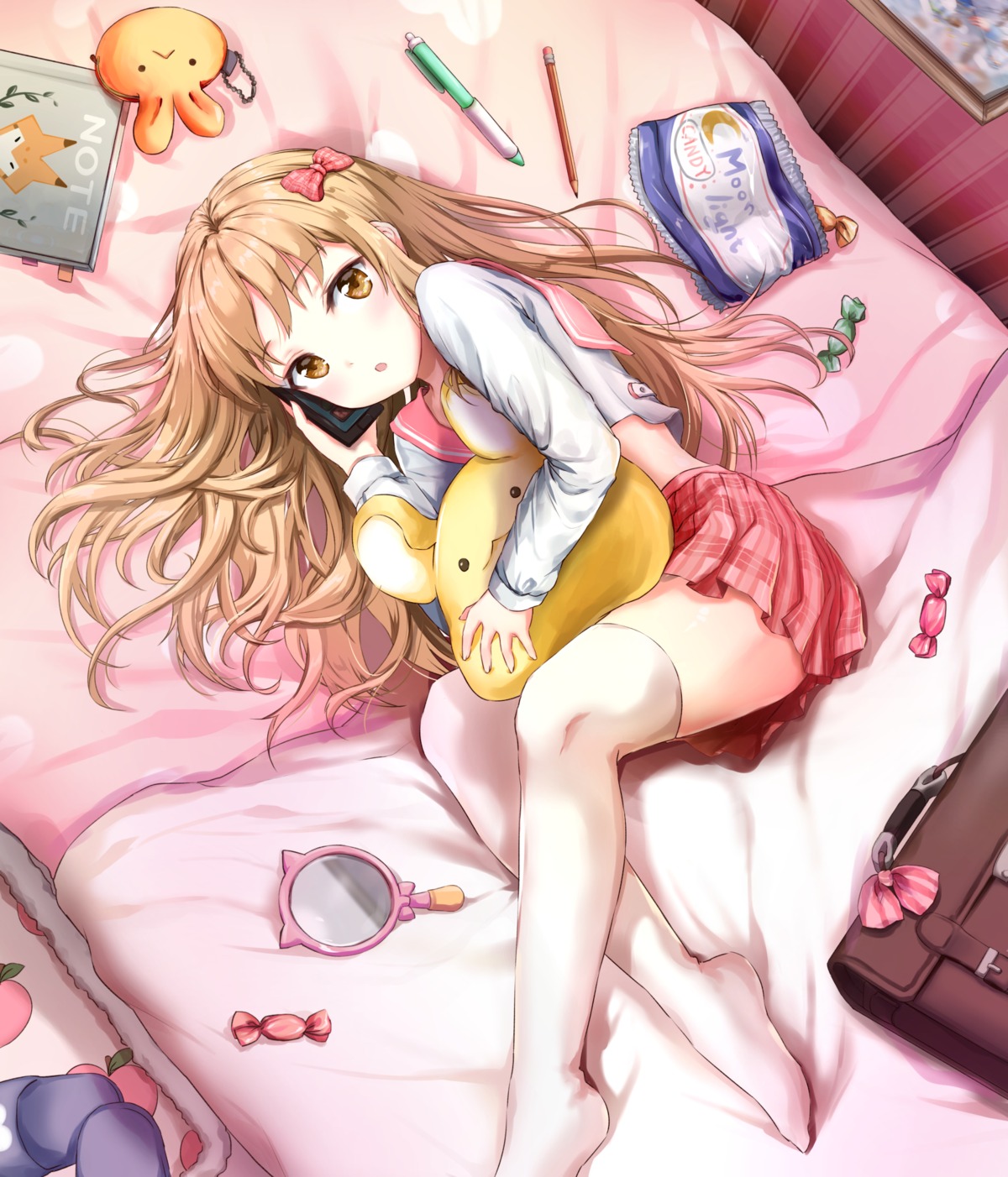 luzzi_(milllim), seifuku, thighhighs