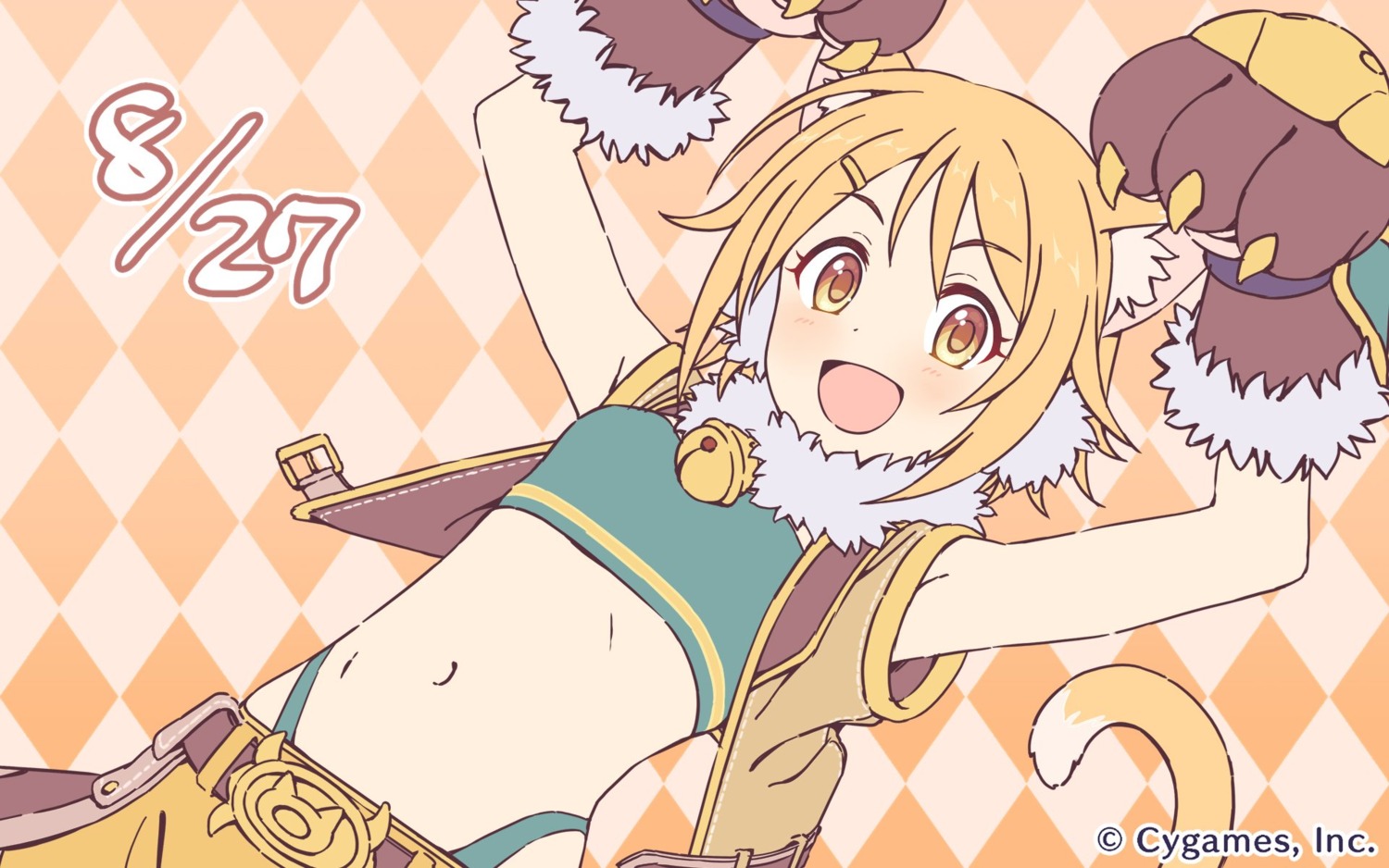 animal_ears, cygames, harusaki_hiyori, princess_connect!, princess_connect!_re:dive, tagme, tail, wallpaper