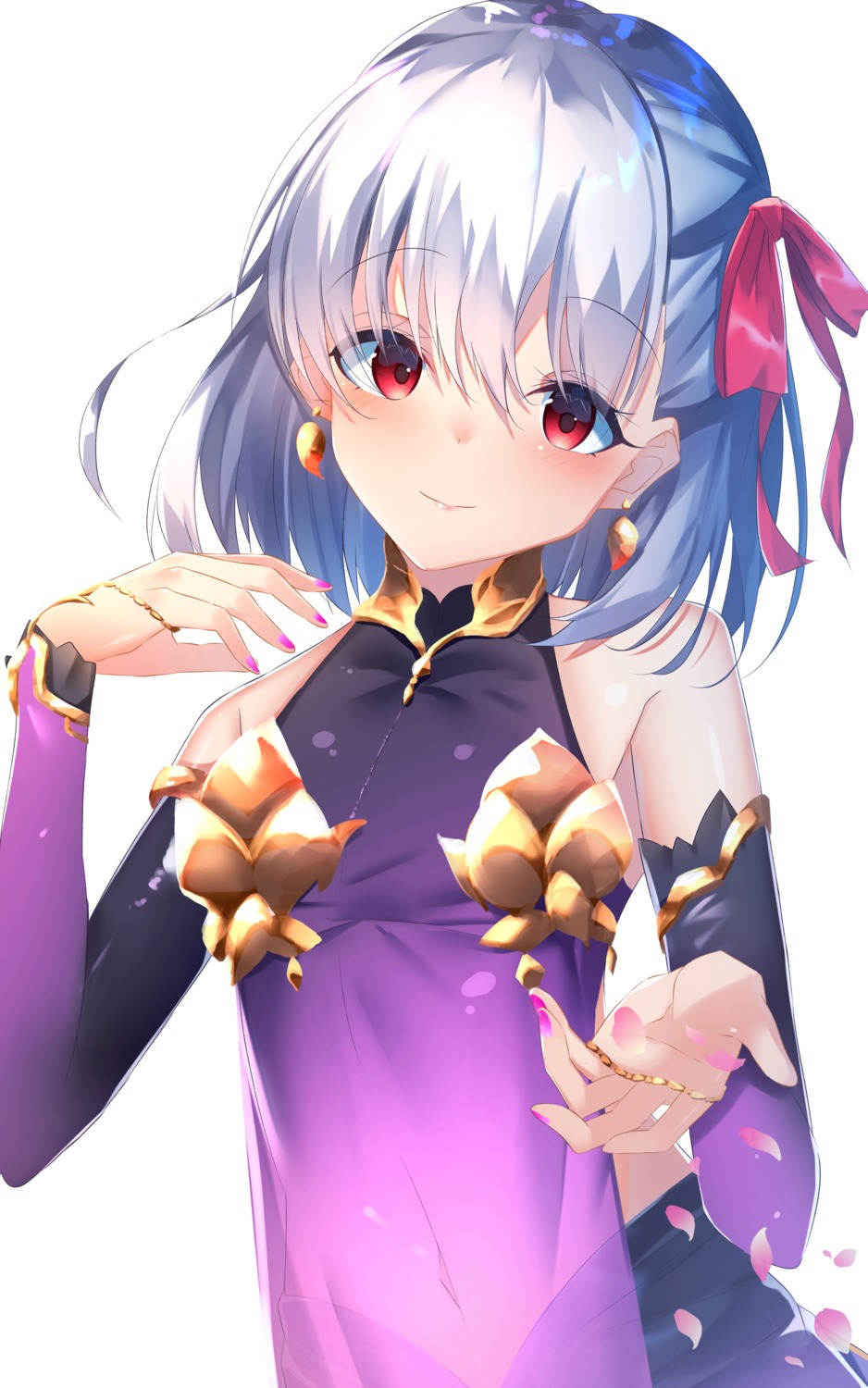 dress, fate/grand_order, kama_(fate), see_through, suisen-21