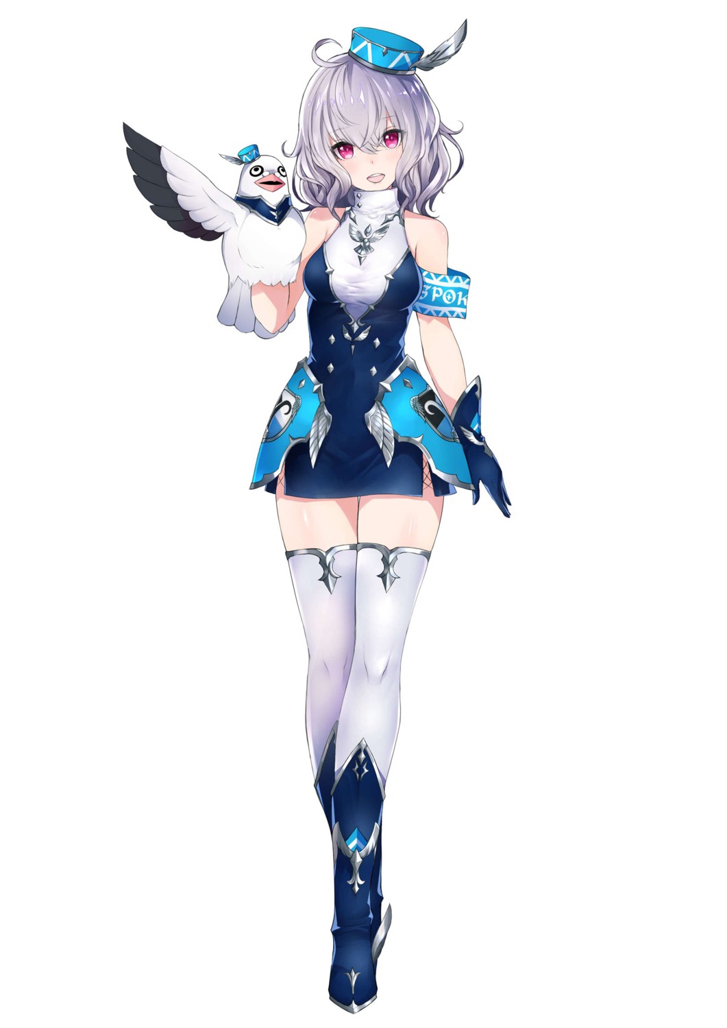 armor, dress, idola_phantasy_star_saga, tagme, thighhighs