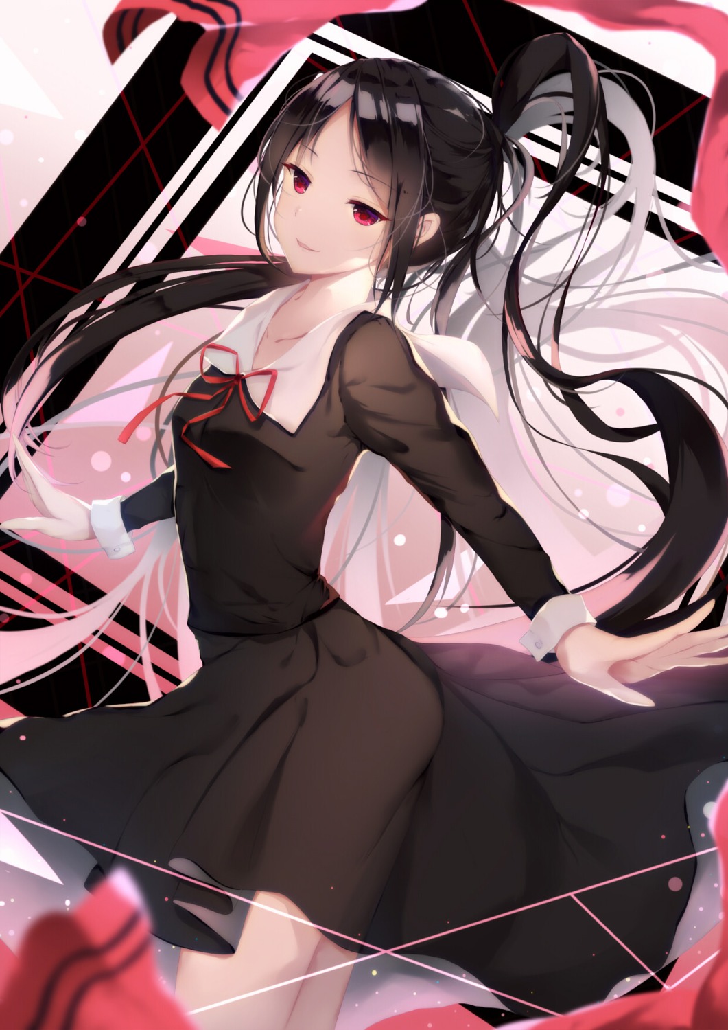 kaguya-sama_wa_kokurasetai_~tensai-tachi_no_renai_zunousen~, seifuku, shinomiya_kaguya, tamakinoki