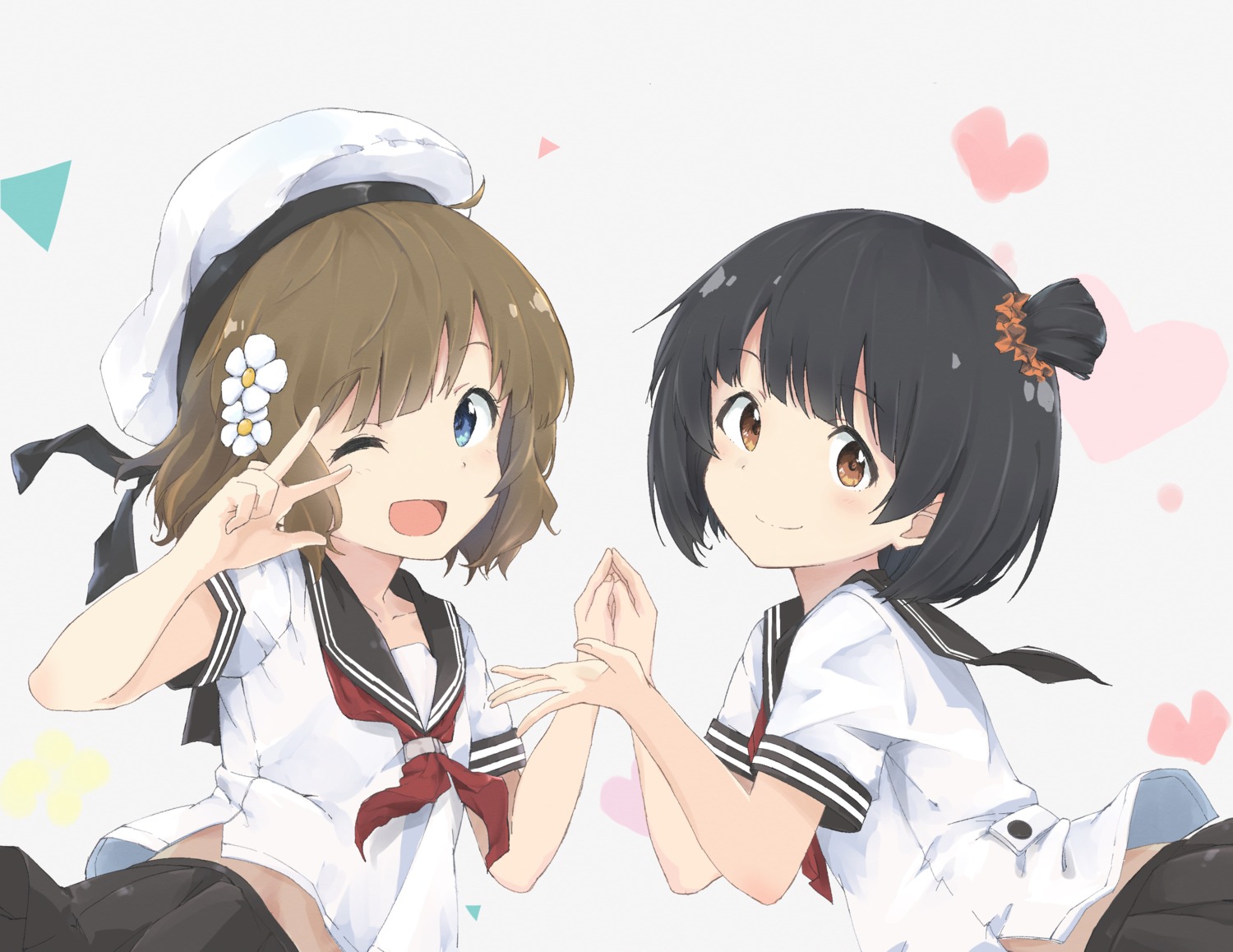 nakatani_iku, rauto, seifuku, suou_momoko, the_idolm@ster, the_idolm@ster_million_live!