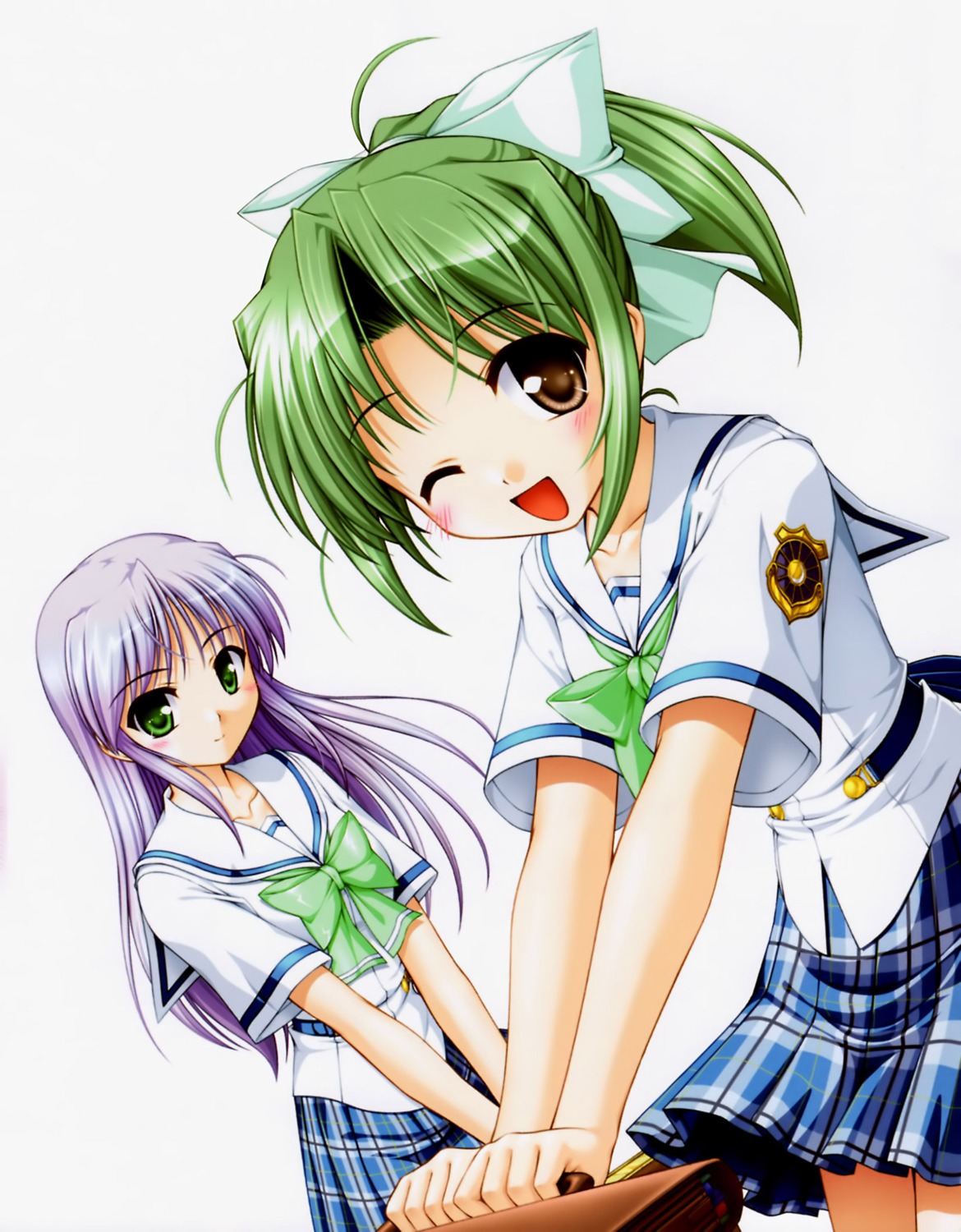bekkankou, feena_fam_earthlight, seifuku, toyama_midori, yoake_mae_yori_ruriiro_na
