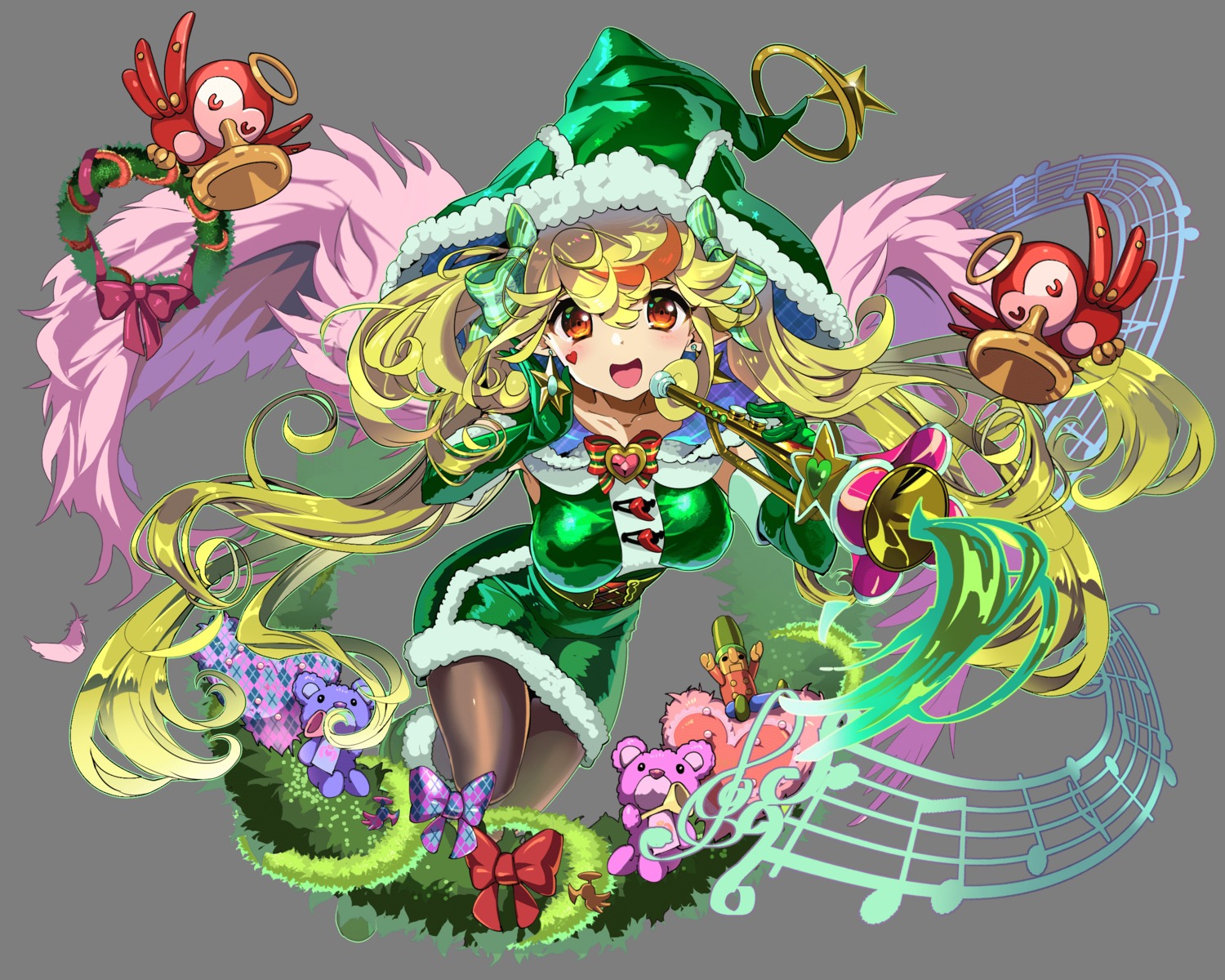 christmas, dress, elemental_story, pantyhose, tagme, transparent_png, wings, witch