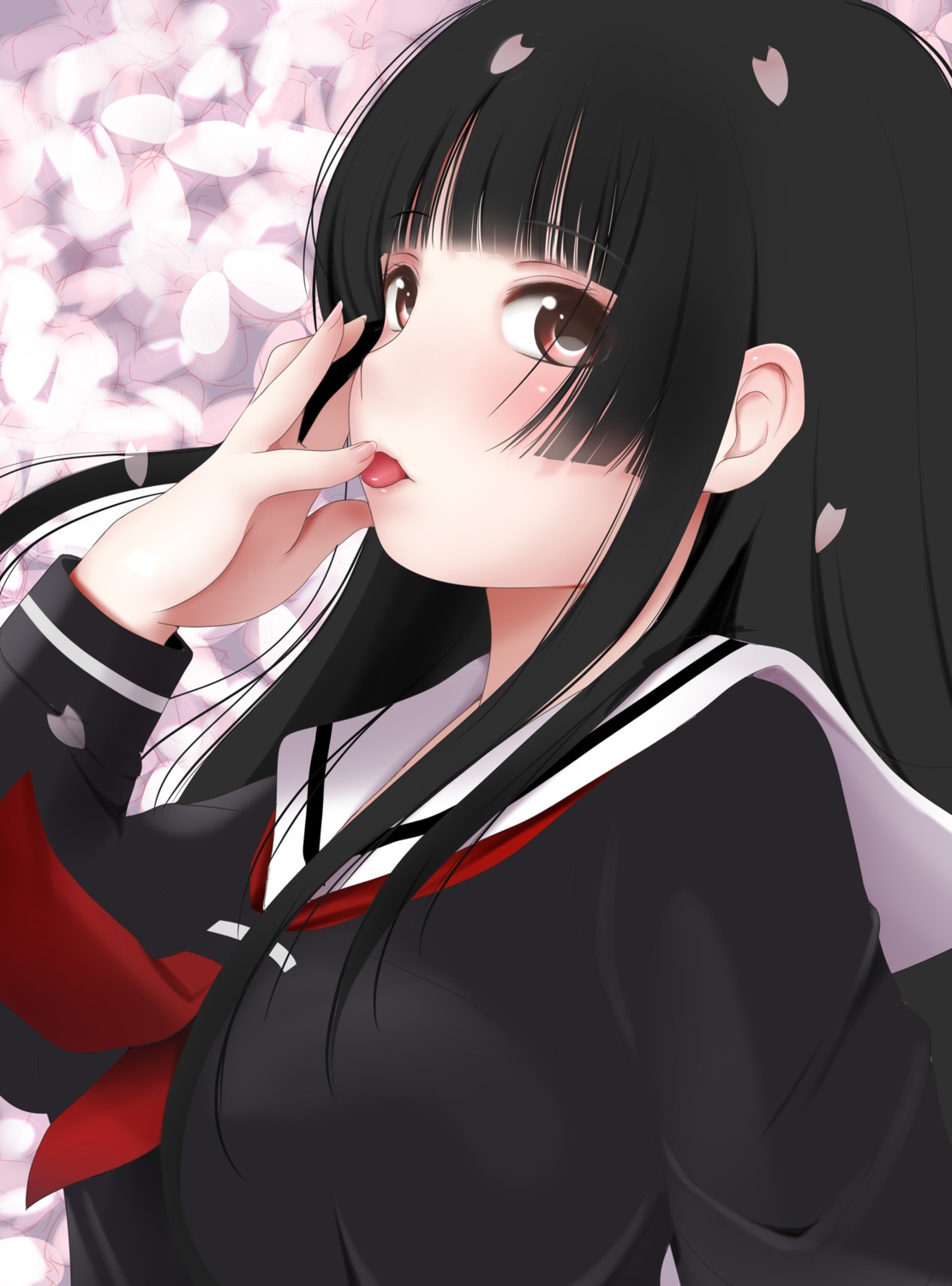 enma_ai, jigoku_shoujo, kozue_akari, seifuku