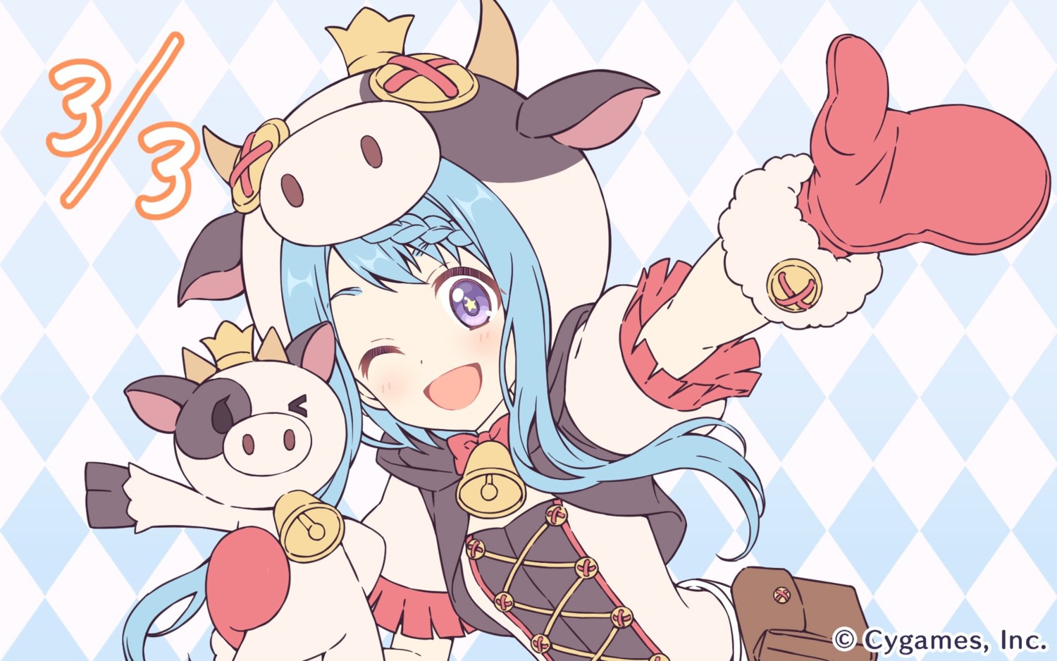 animal_ears, cygames, horns, noto_mahiru, princess_connect!, princess_connect!_re:dive, tagme, wallpaper