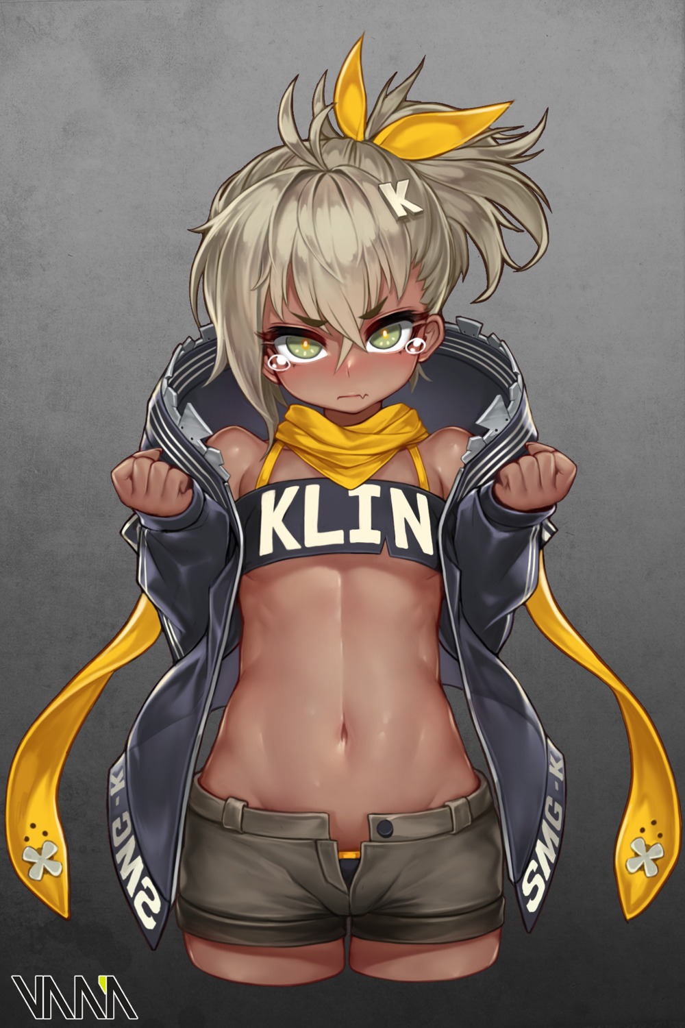 girls_frontline, lingerie, open_shirt, pantsu, underboob, vana