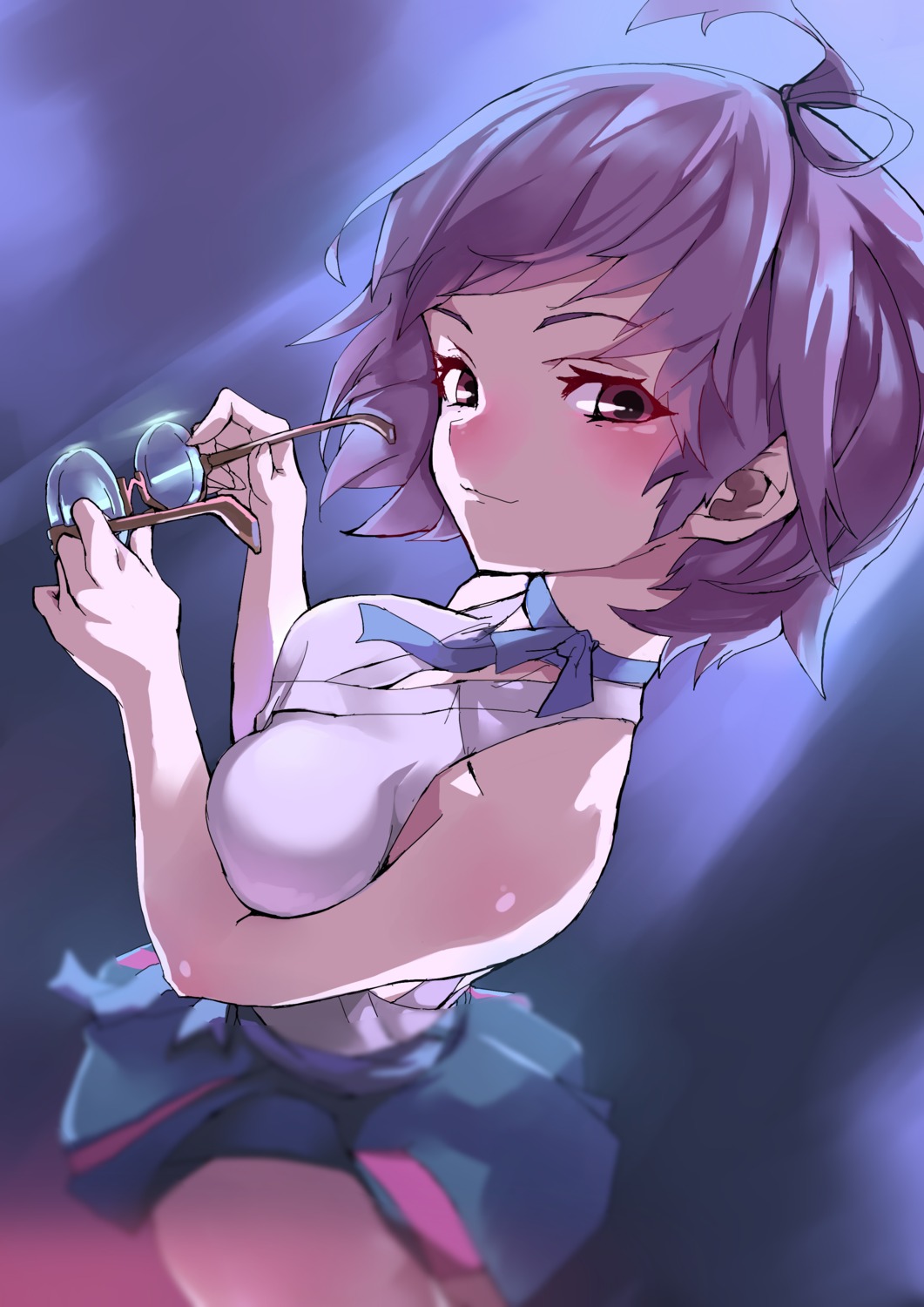 breast_hold, megane, nagato_yuki, ohland, suzumiya_haruhi_no_yuuutsu