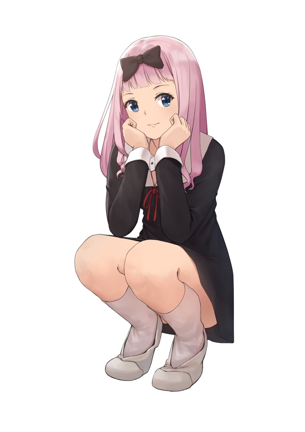 erezu, fujiwara_chika, kaguya-sama_wa_kokurasetai_~tensai-tachi_no_renai_zunousen~, seifuku