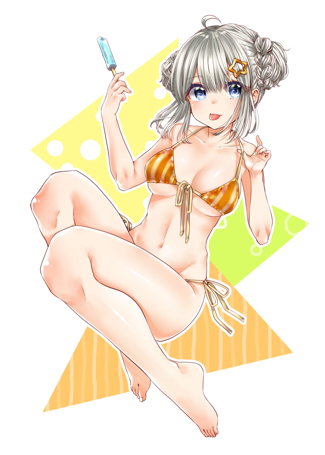 bikini, kizuna_akari, swimsuits, voiceroid, yamada_sakura