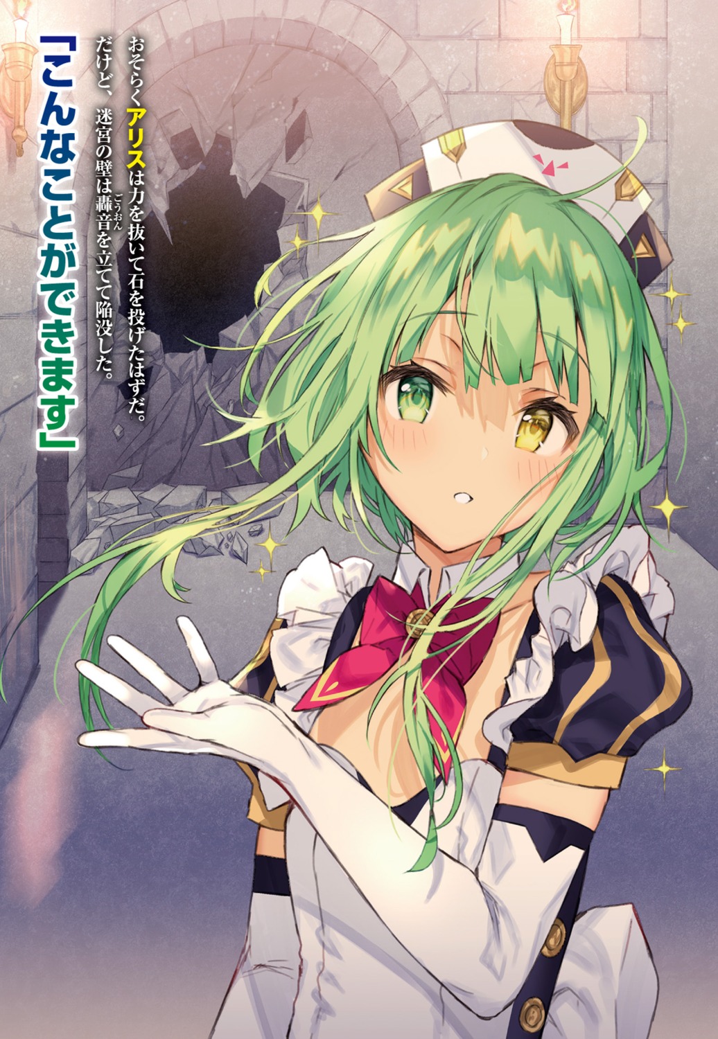 harunoibuki, heterochromia, koujodenka_no_shoukanshi, maid