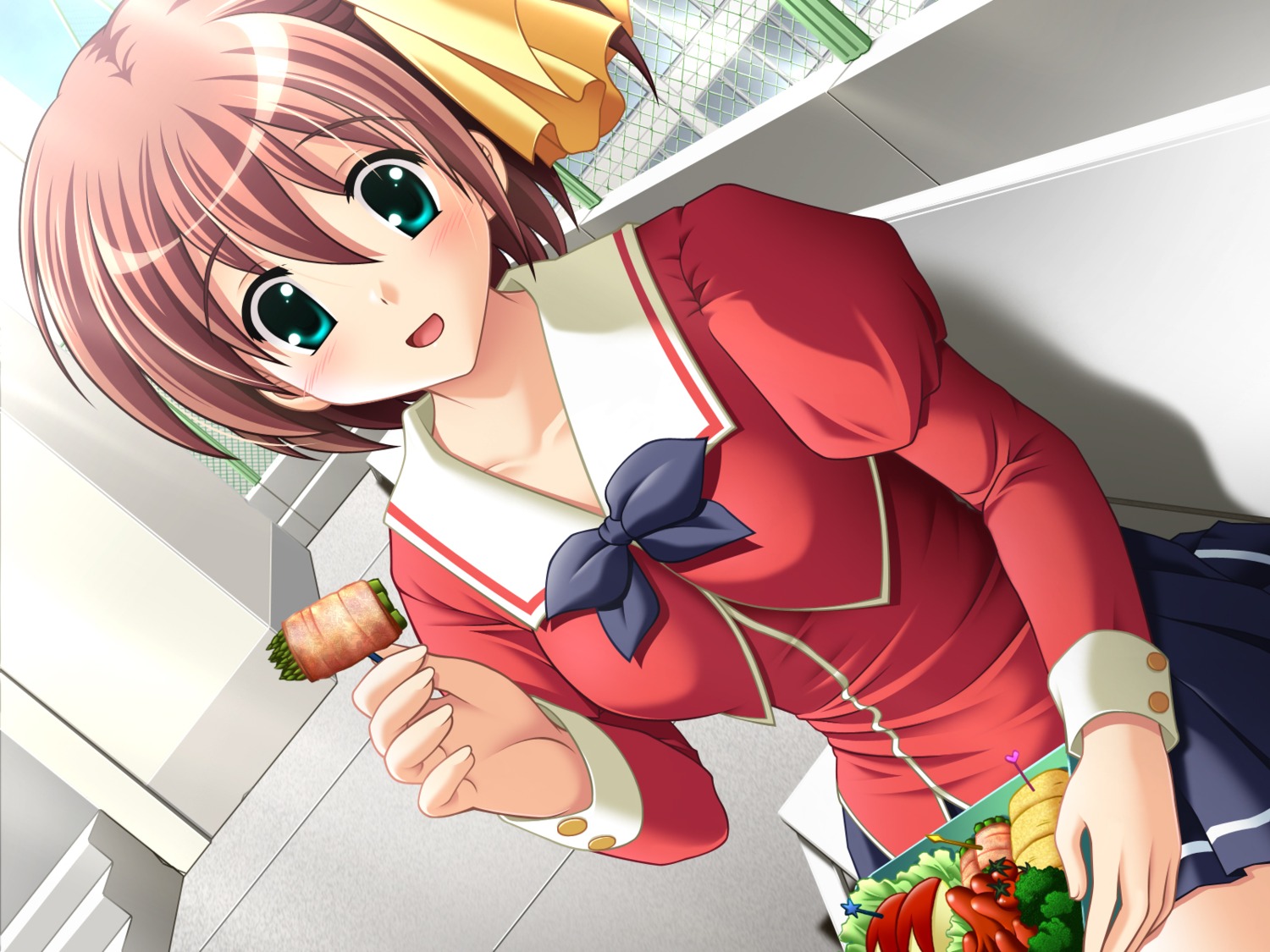 game_cg, kamishiro_haruna, koi_q!, meteor_(company), seifuku, yuyi