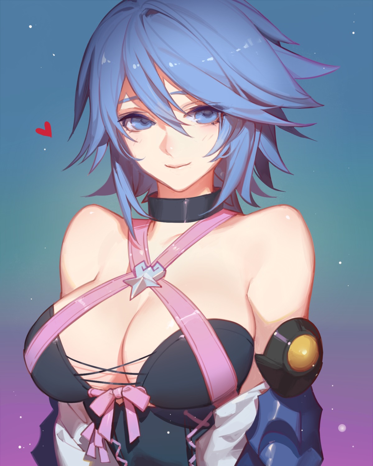 aqua_(kingdom_hearts), cleavage, kingdom_hearts, songjikyo