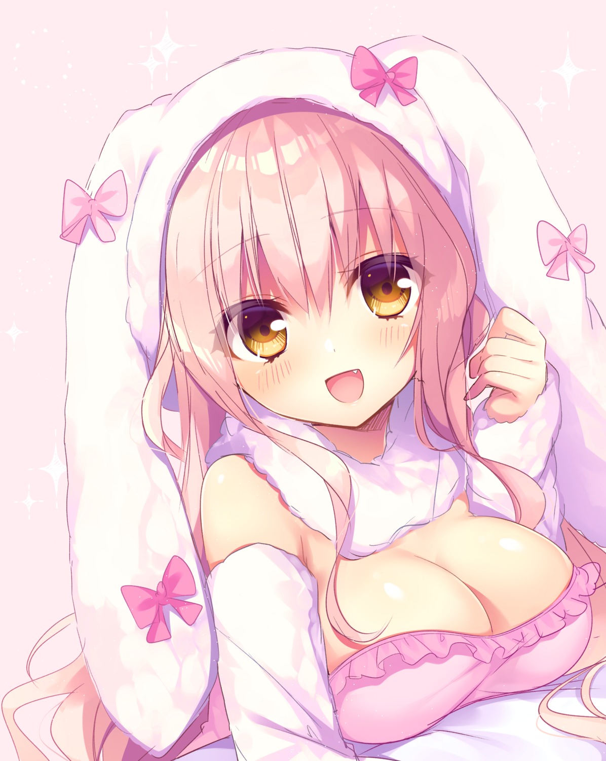animal_ears, bunny_ears, cleavage, ytuorvi