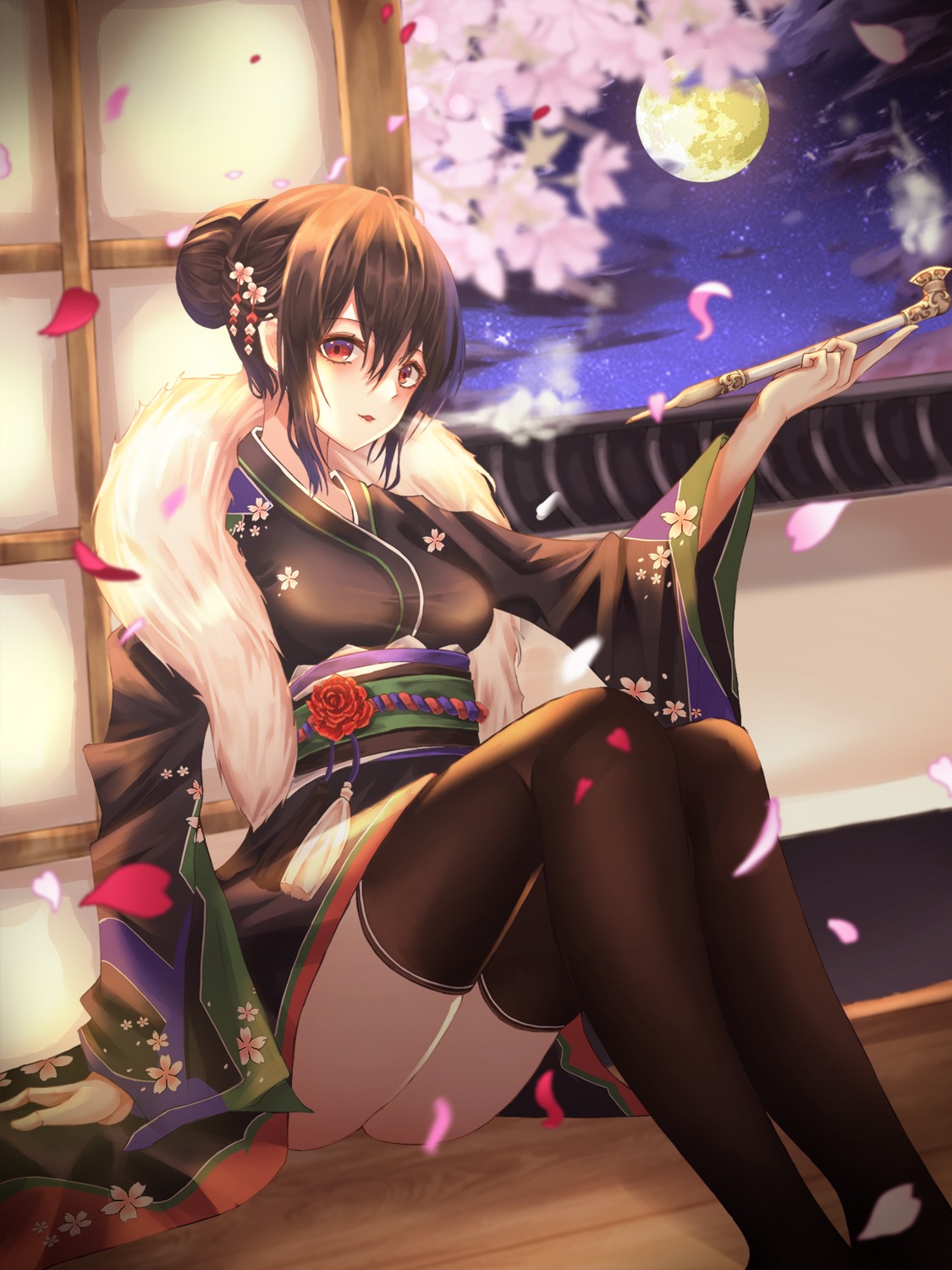 cup6542, japanese_clothes, thighhighs